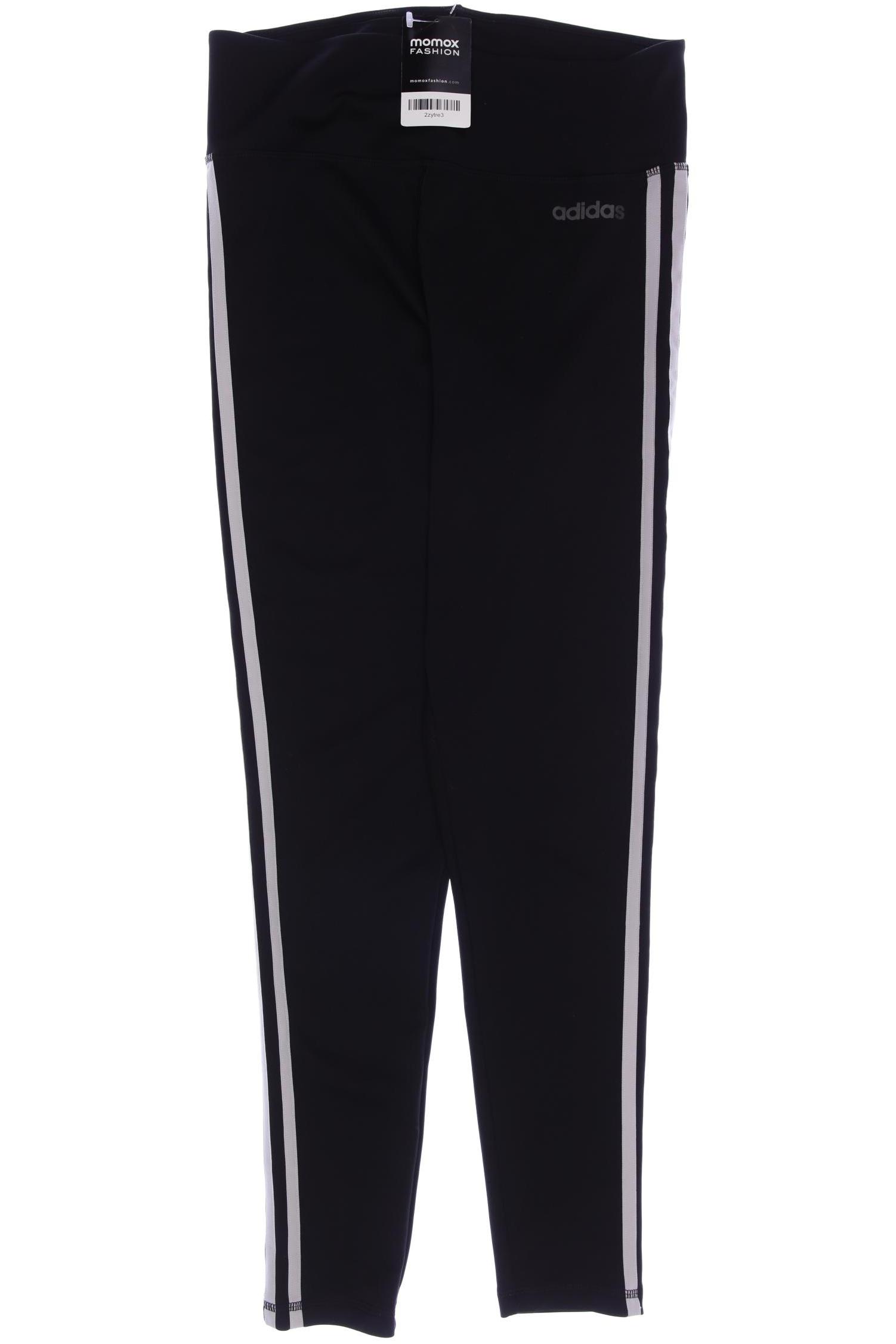 

adidas Damen Stoffhose, schwarz, Gr. 0