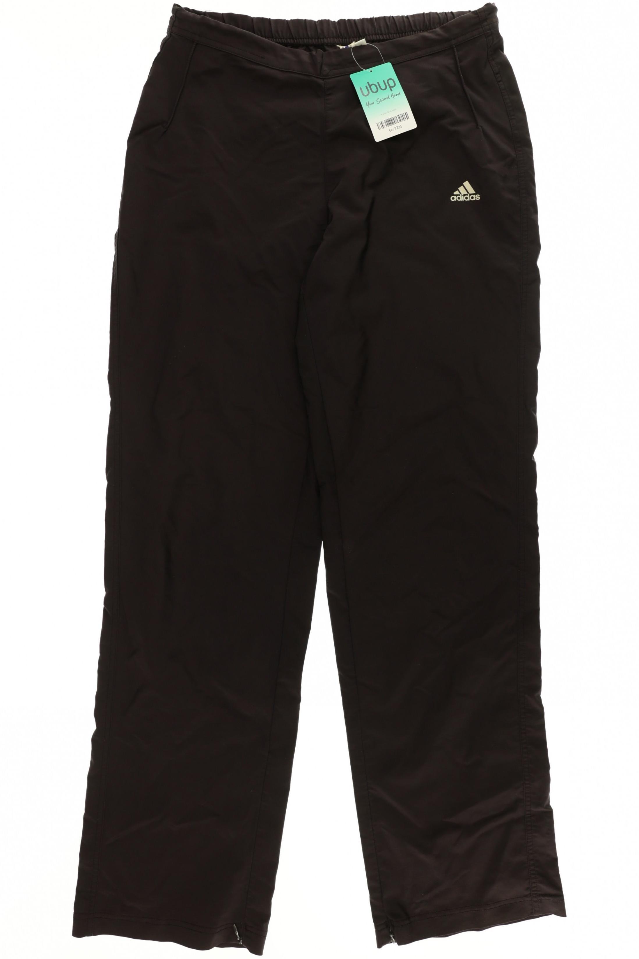 

adidas Damen Stoffhose, grau, Gr. 40