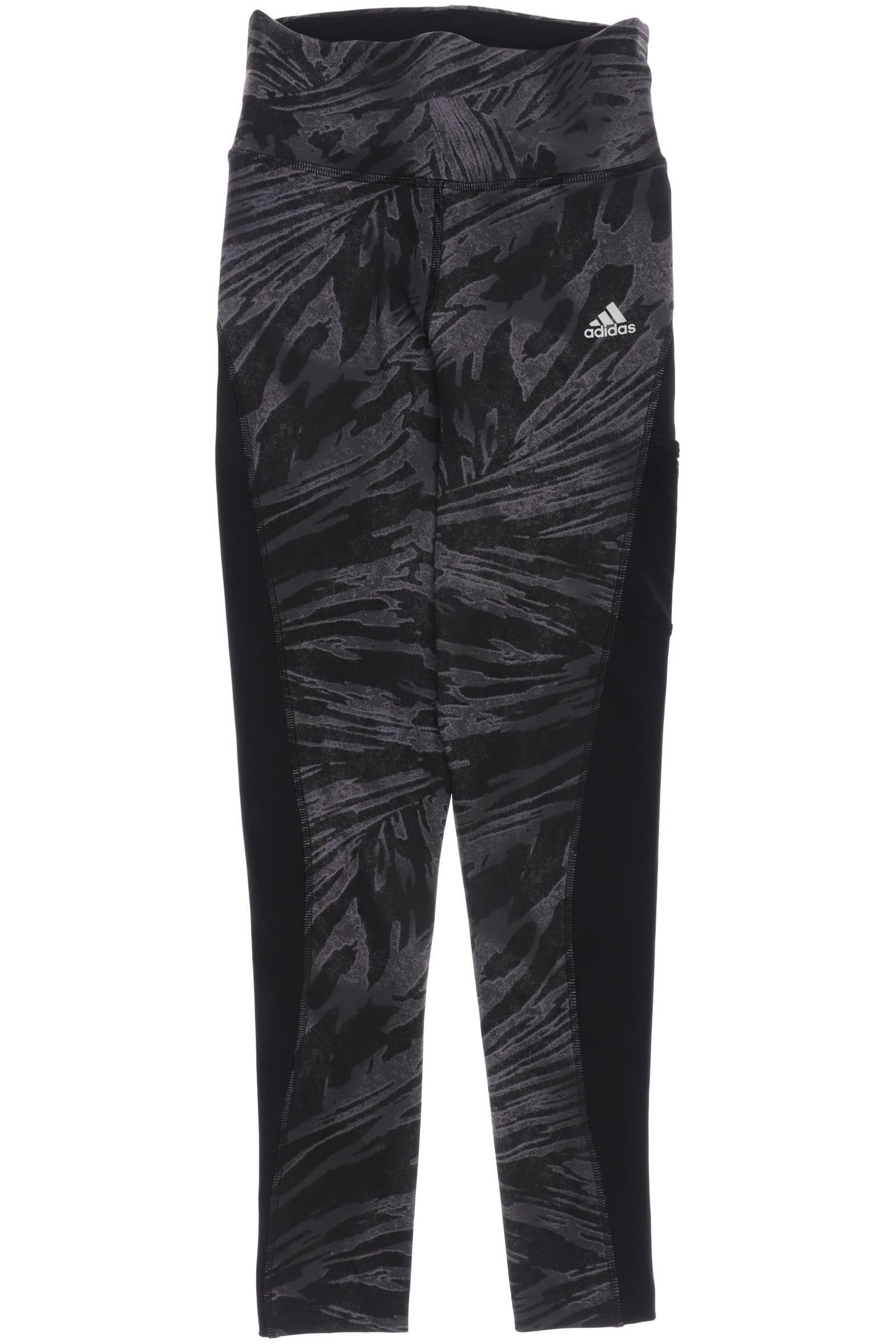 

adidas Damen Stoffhose, schwarz, Gr. 0
