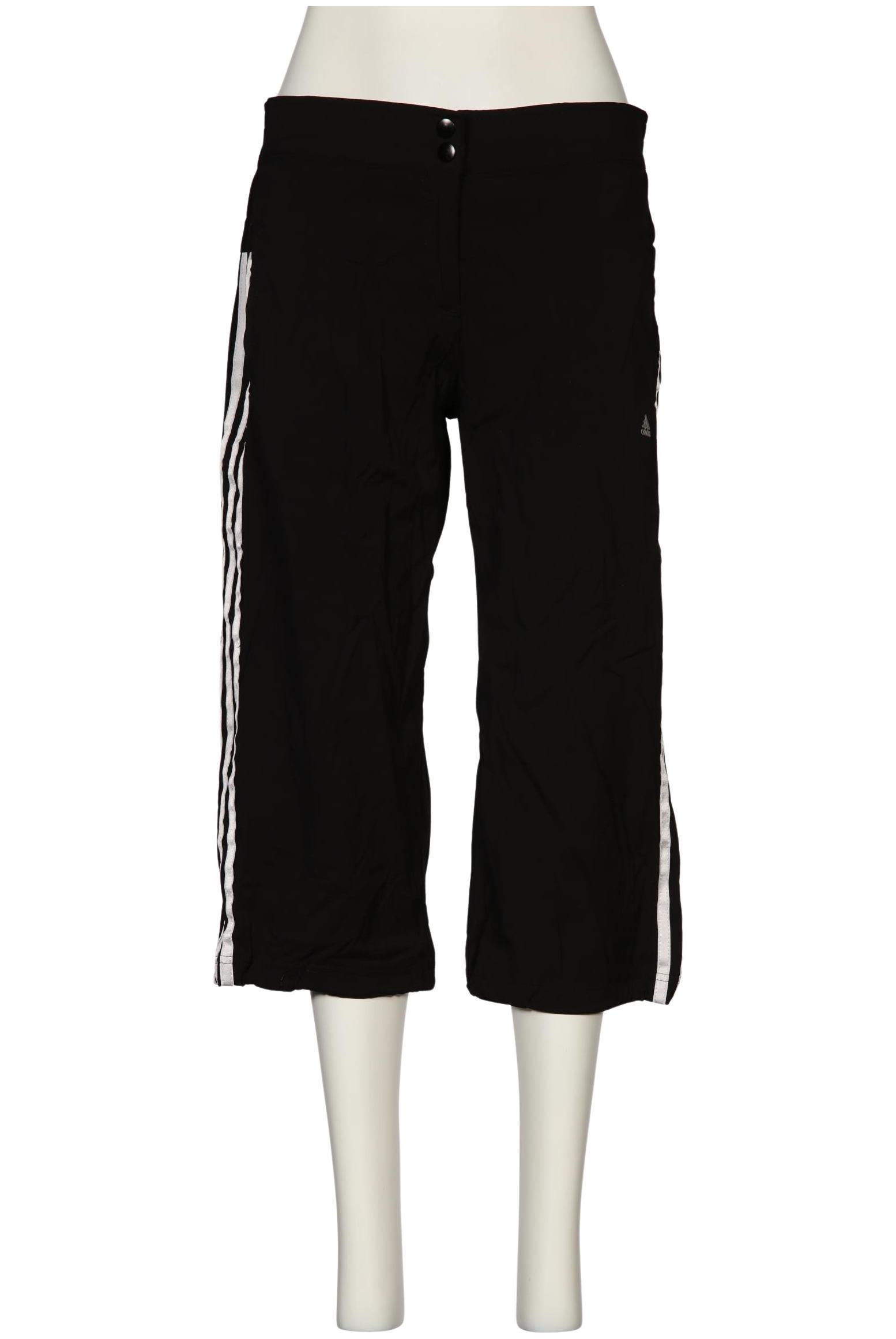 

adidas Damen Stoffhose, schwarz, Gr. 38