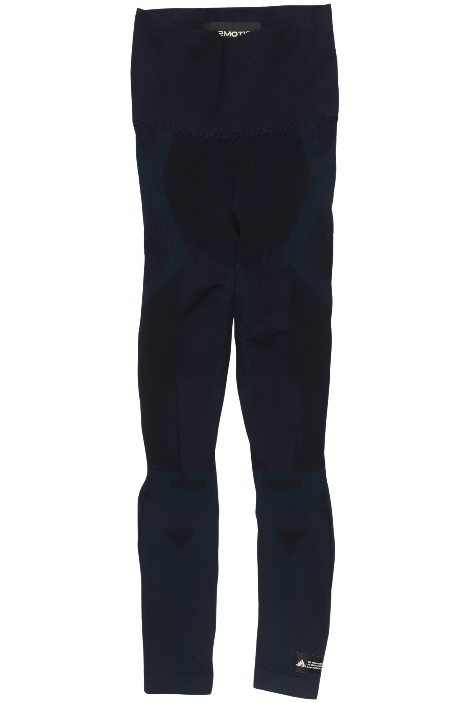 

adidas Damen Stoffhose, marineblau, Gr. 0