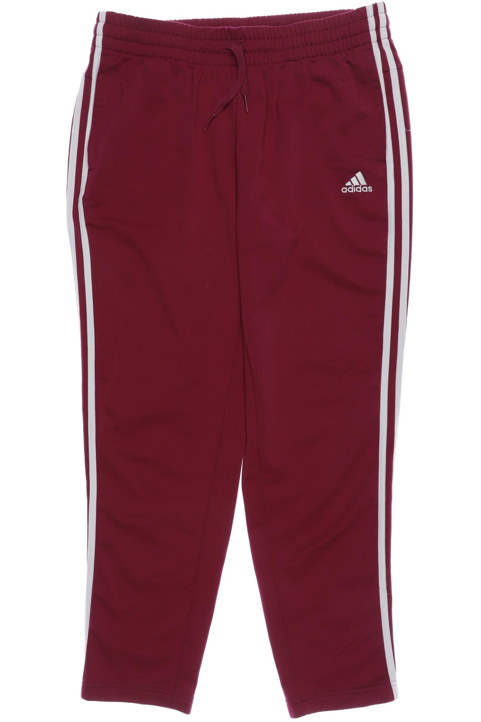 

adidas Damen Stoffhose, bordeaux, Gr. 0