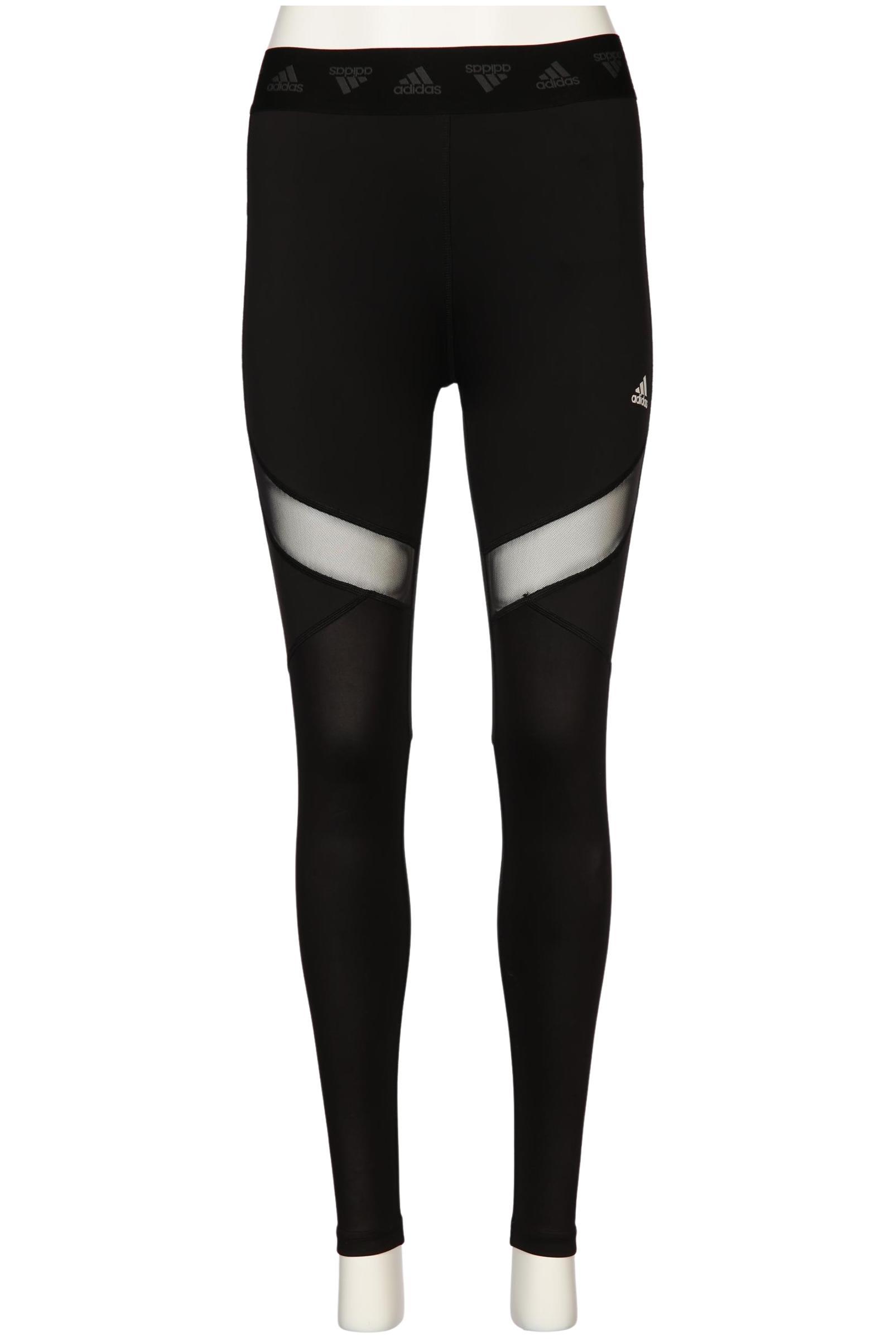 

adidas Damen Stoffhose, schwarz, Gr. 0