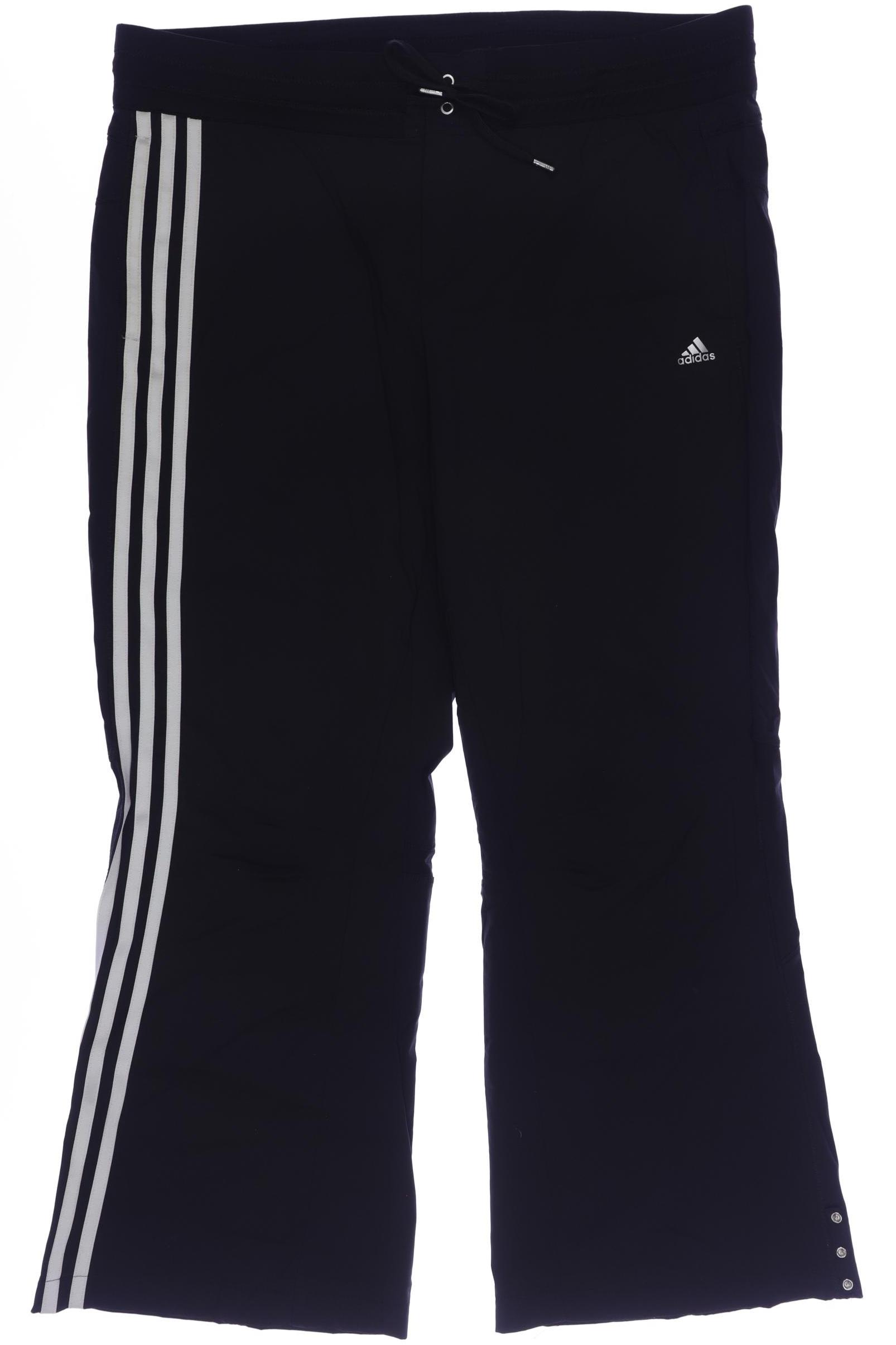 

adidas Damen Stoffhose, schwarz, Gr. 42