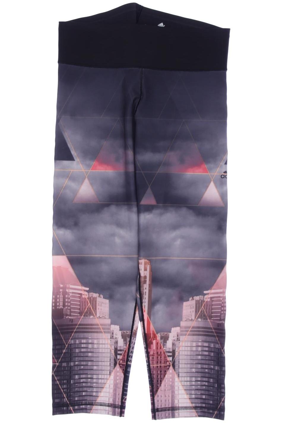 

adidas Damen Stoffhose, grau, Gr. 0