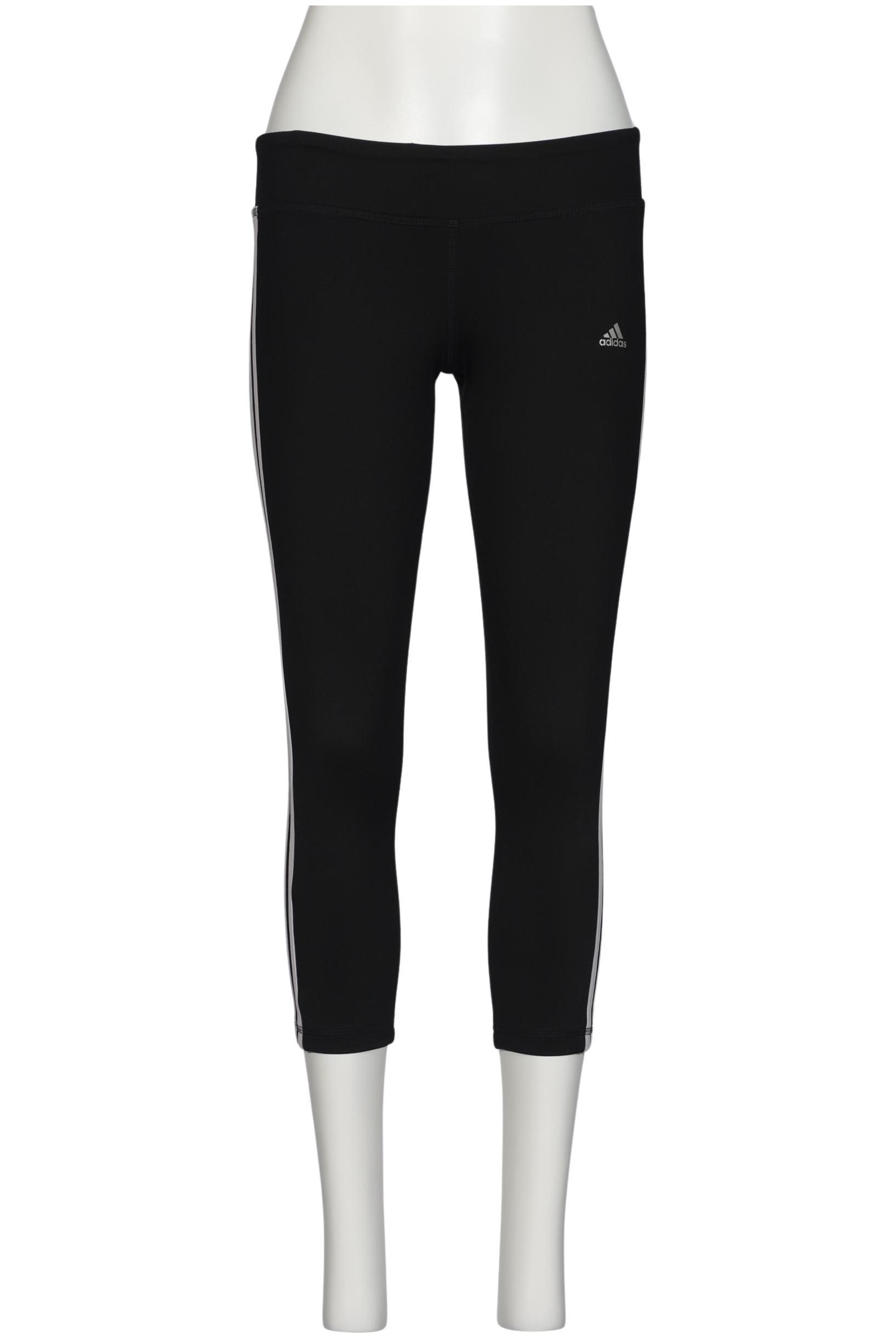 

adidas Damen Stoffhose, schwarz, Gr. 0