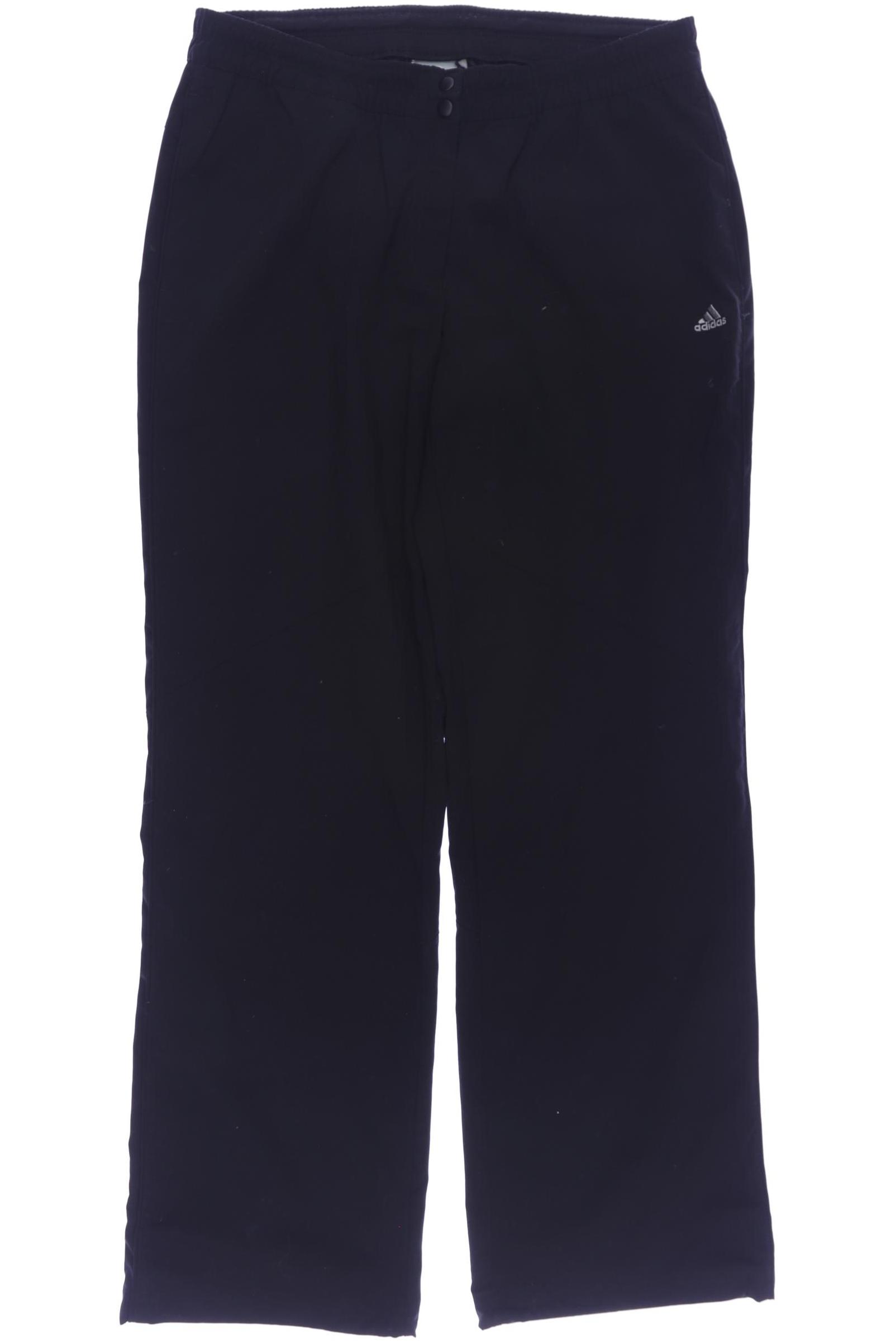 

adidas Damen Stoffhose, schwarz, Gr. 40