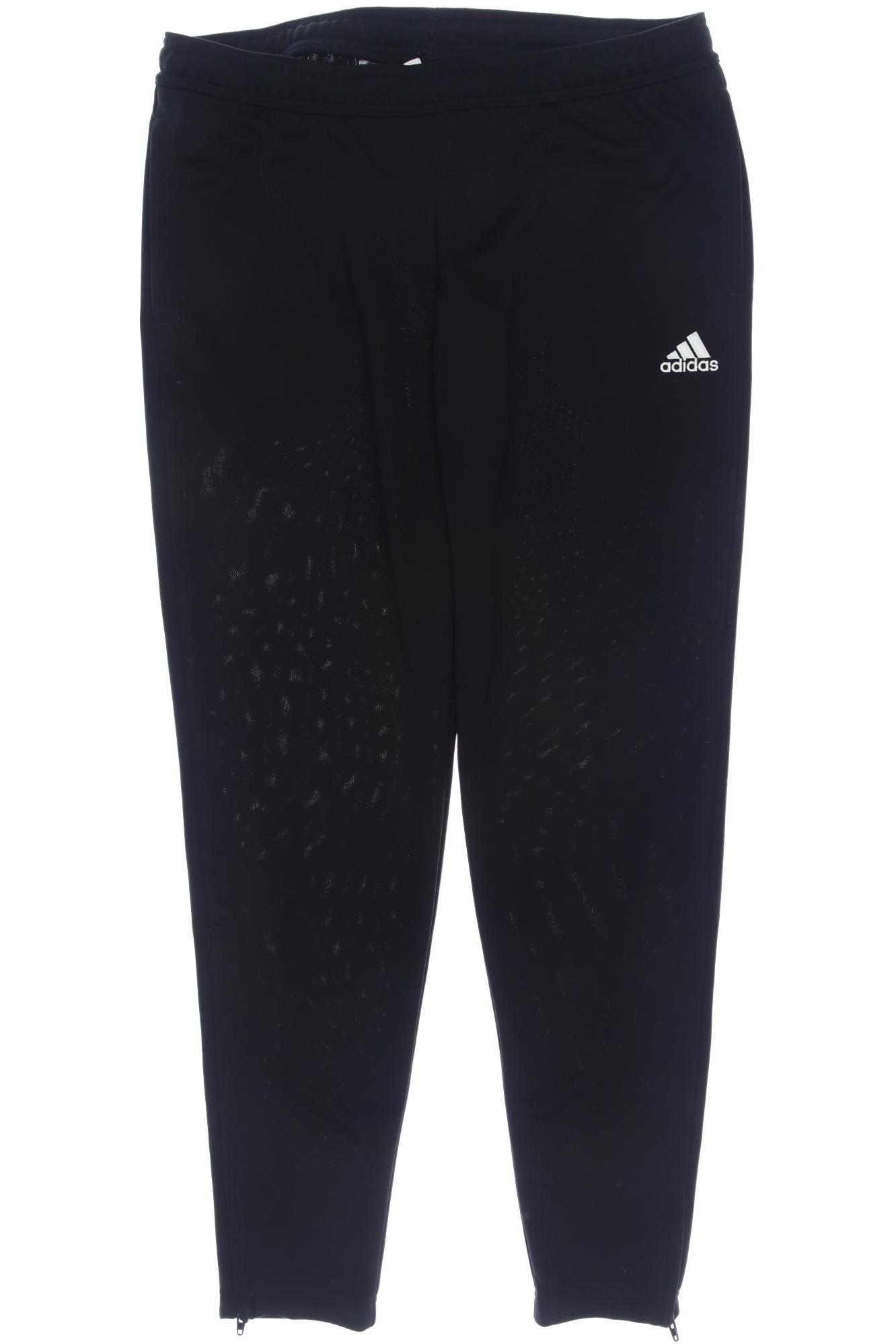

adidas Damen Stoffhose, schwarz, Gr. 0