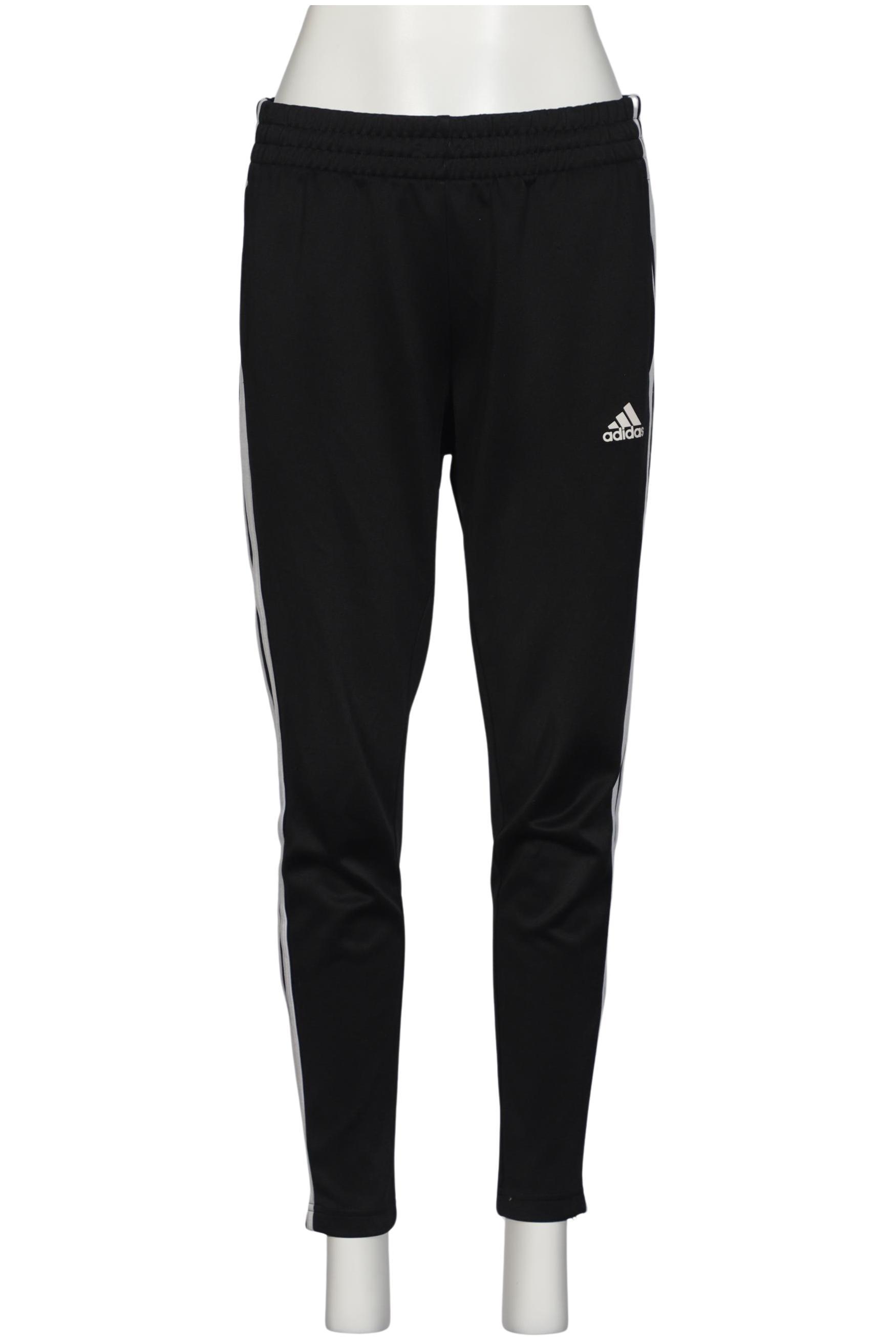 

adidas Damen Stoffhose, schwarz, Gr. 0