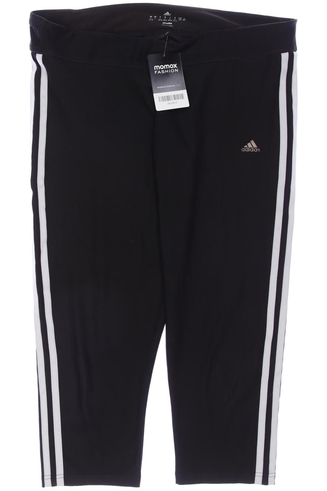 

adidas Damen Stoffhose, schwarz, Gr. 0