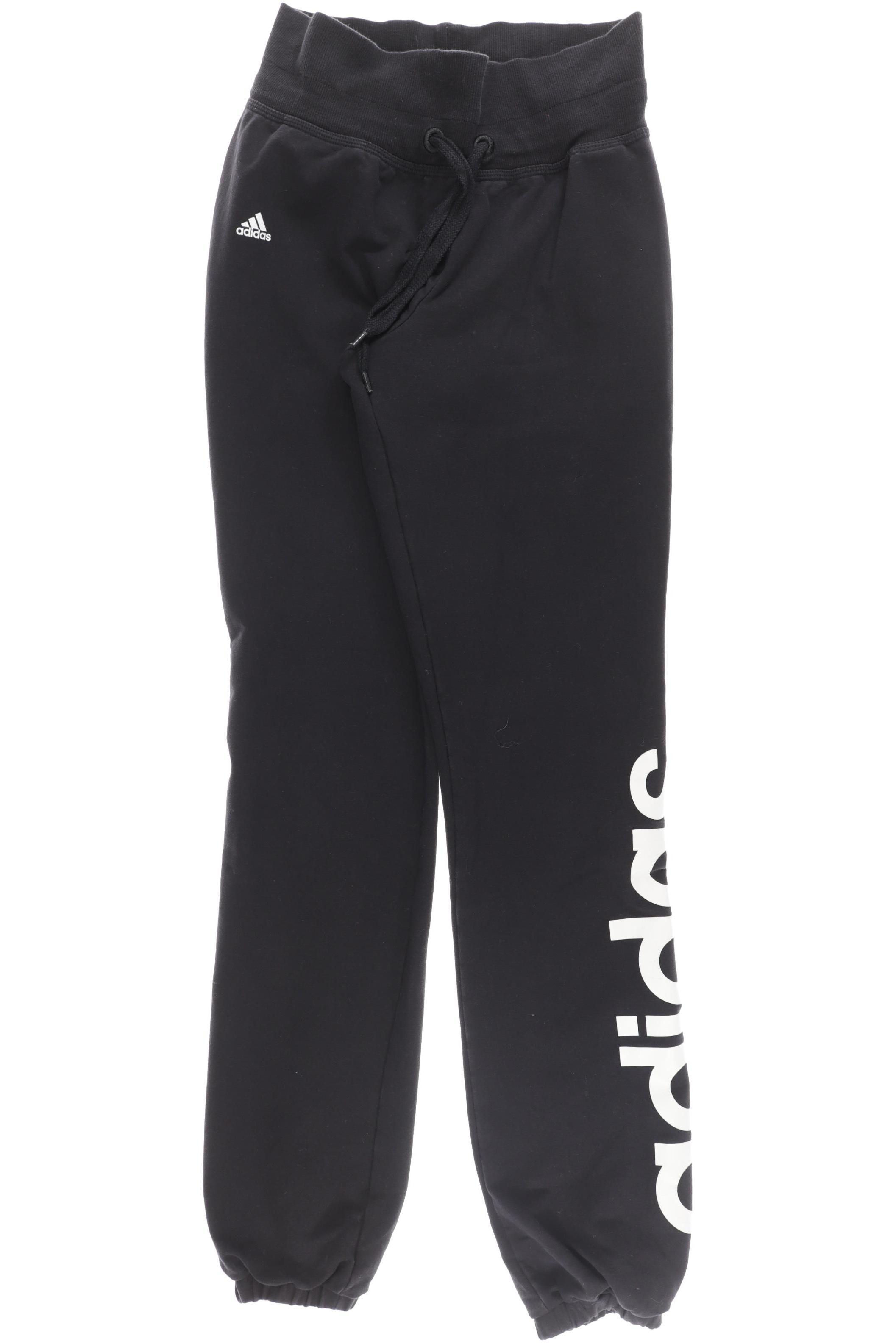 

adidas Damen Stoffhose, schwarz, Gr.