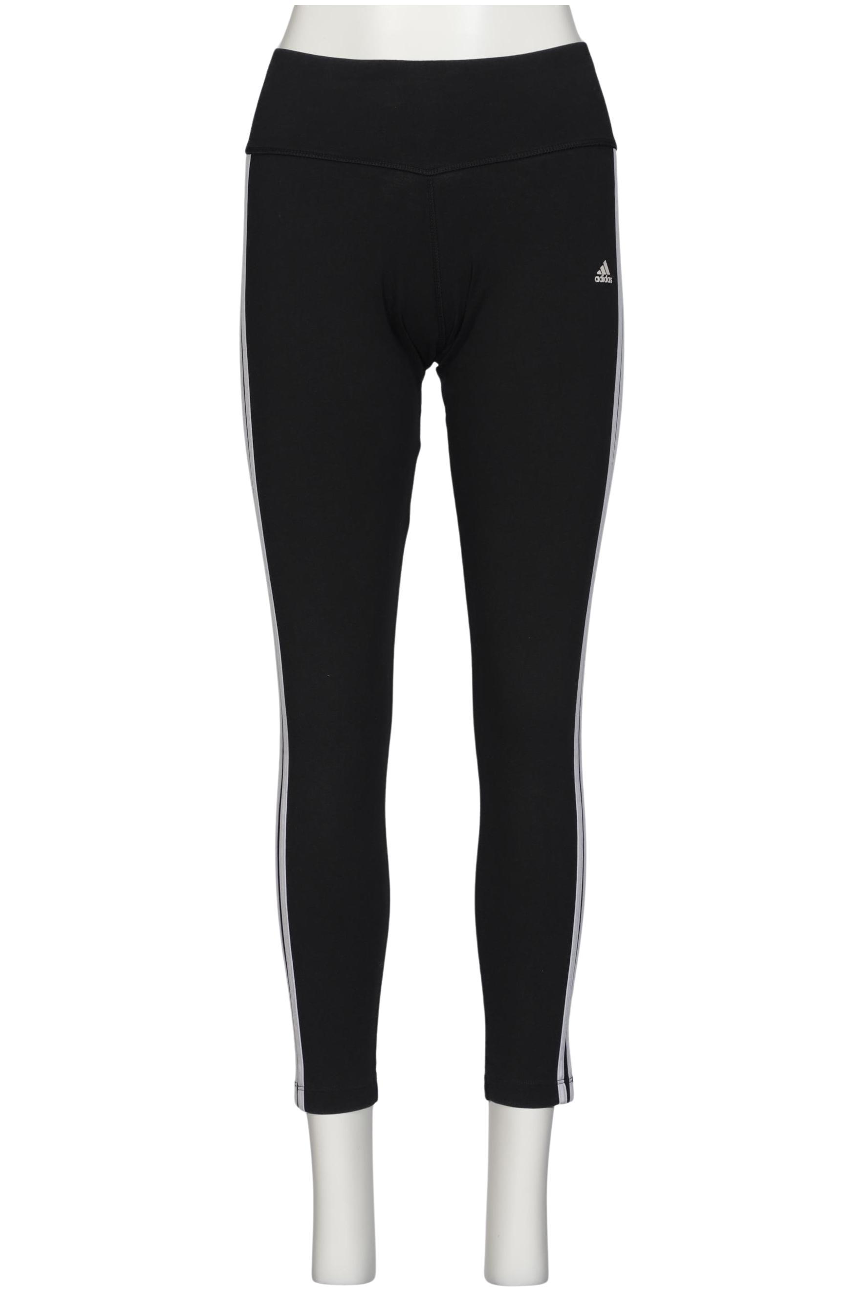 

adidas Damen Stoffhose, schwarz, Gr. 0