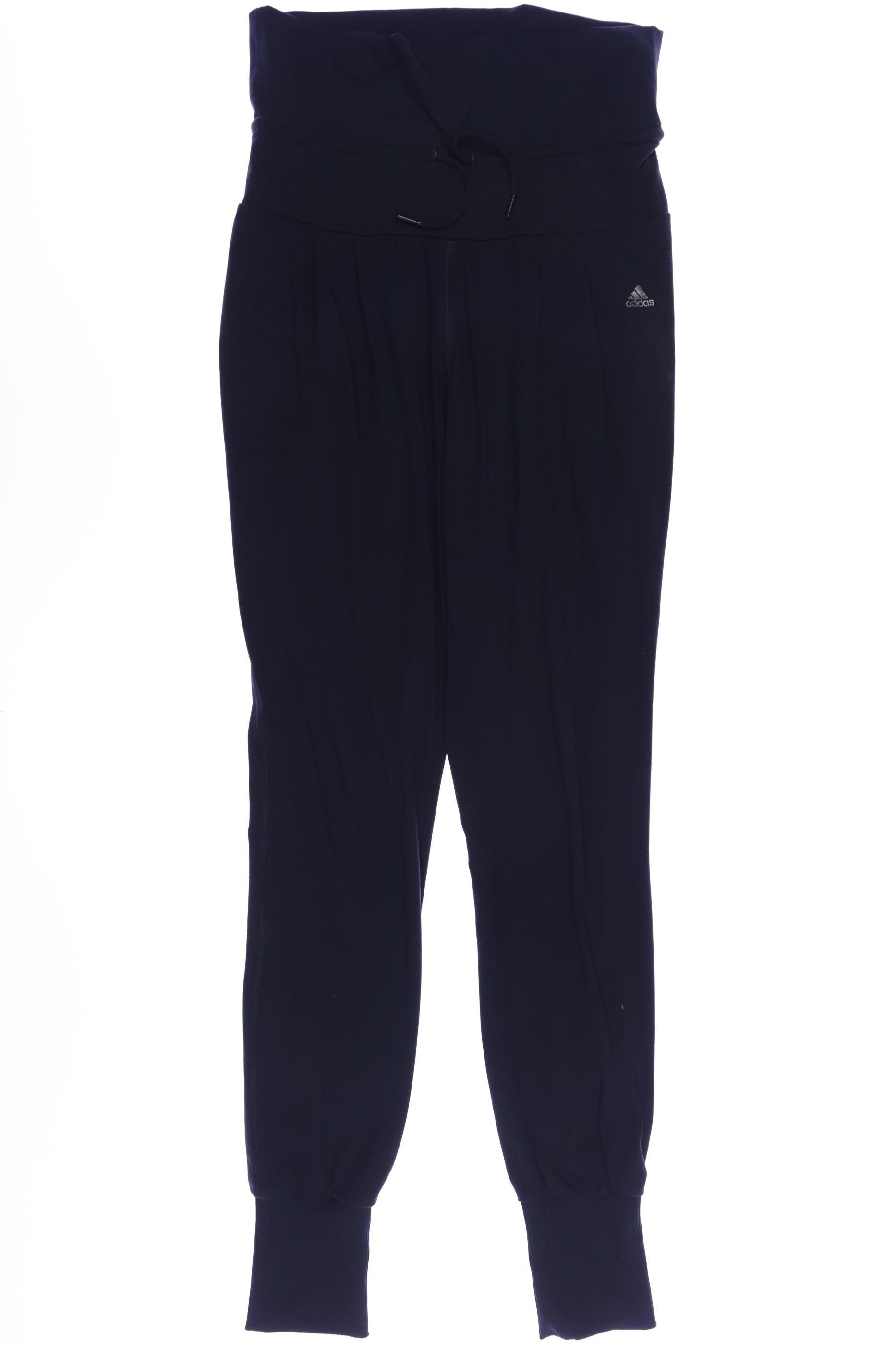 

adidas Damen Stoffhose, schwarz, Gr. 0