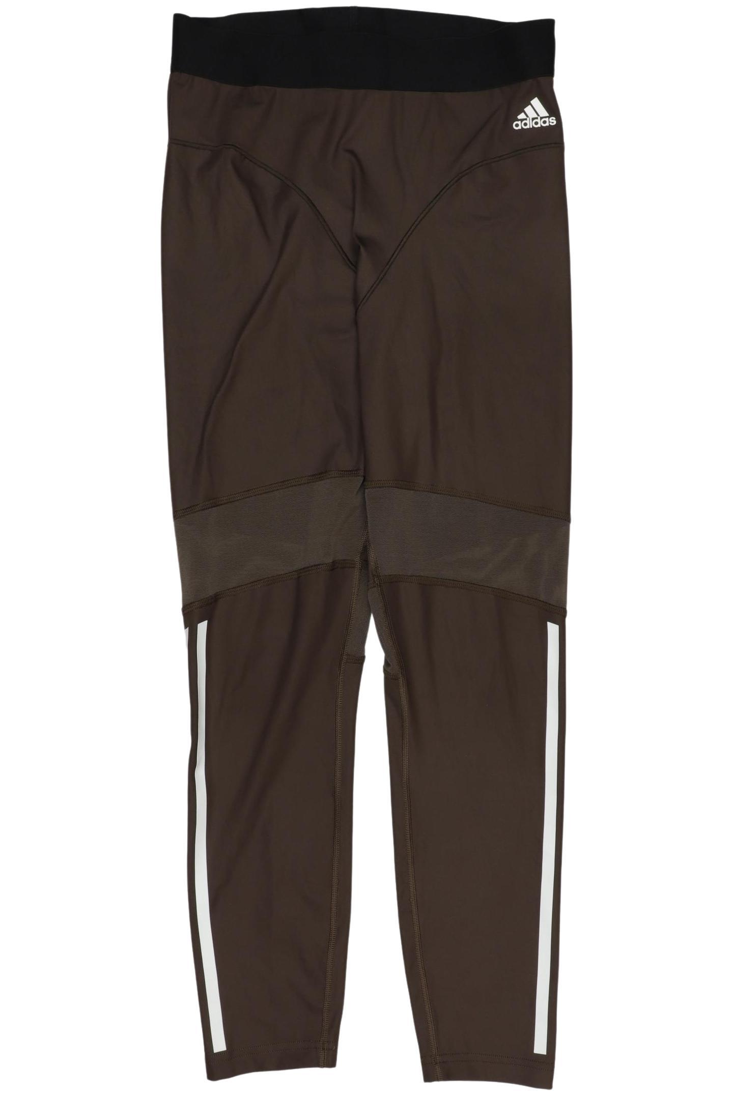 

adidas Damen Stoffhose, braun, Gr. 0