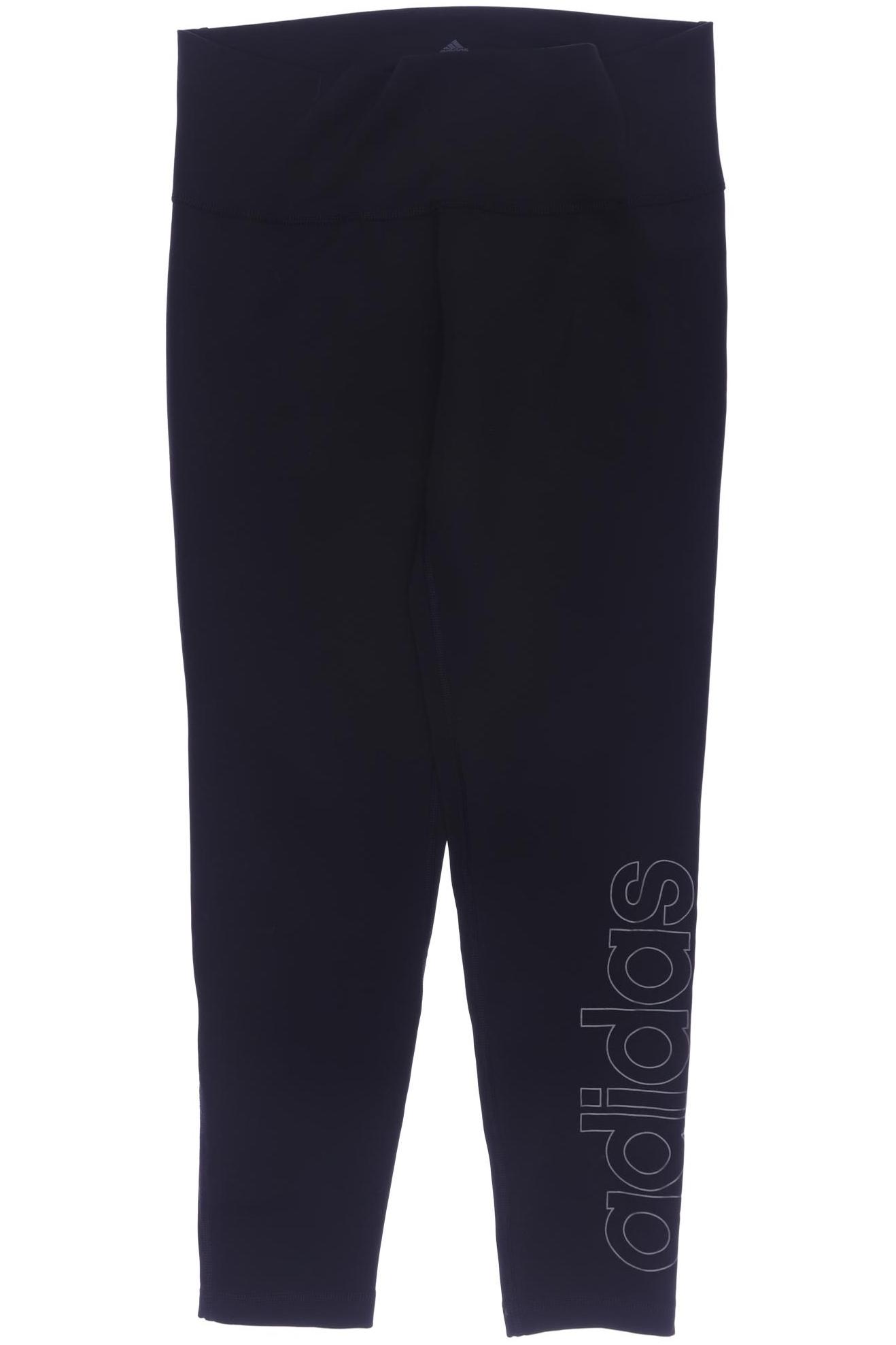 

adidas Damen Stoffhose, schwarz, Gr. 0