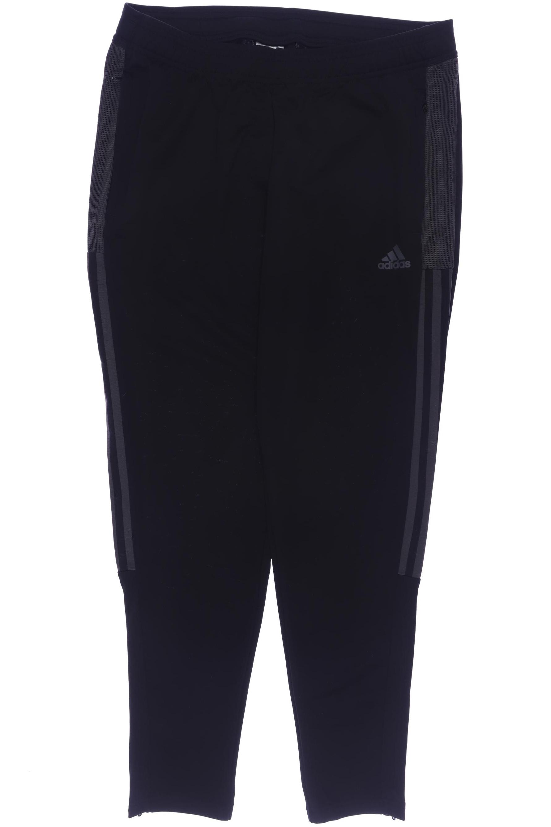 

adidas Damen Stoffhose, schwarz, Gr. 0
