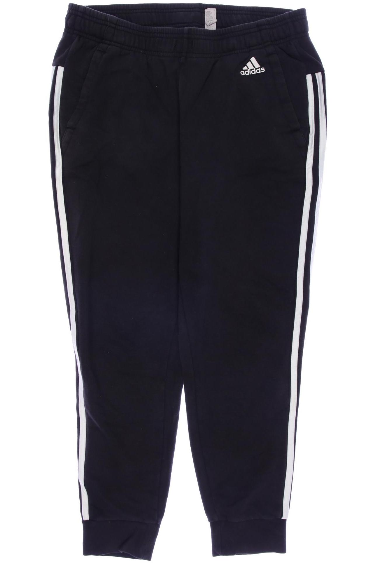 

adidas Damen Stoffhose, schwarz, Gr. 0