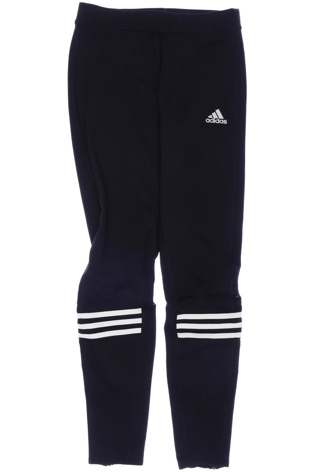 

adidas Damen Stoffhose, schwarz, Gr. 0
