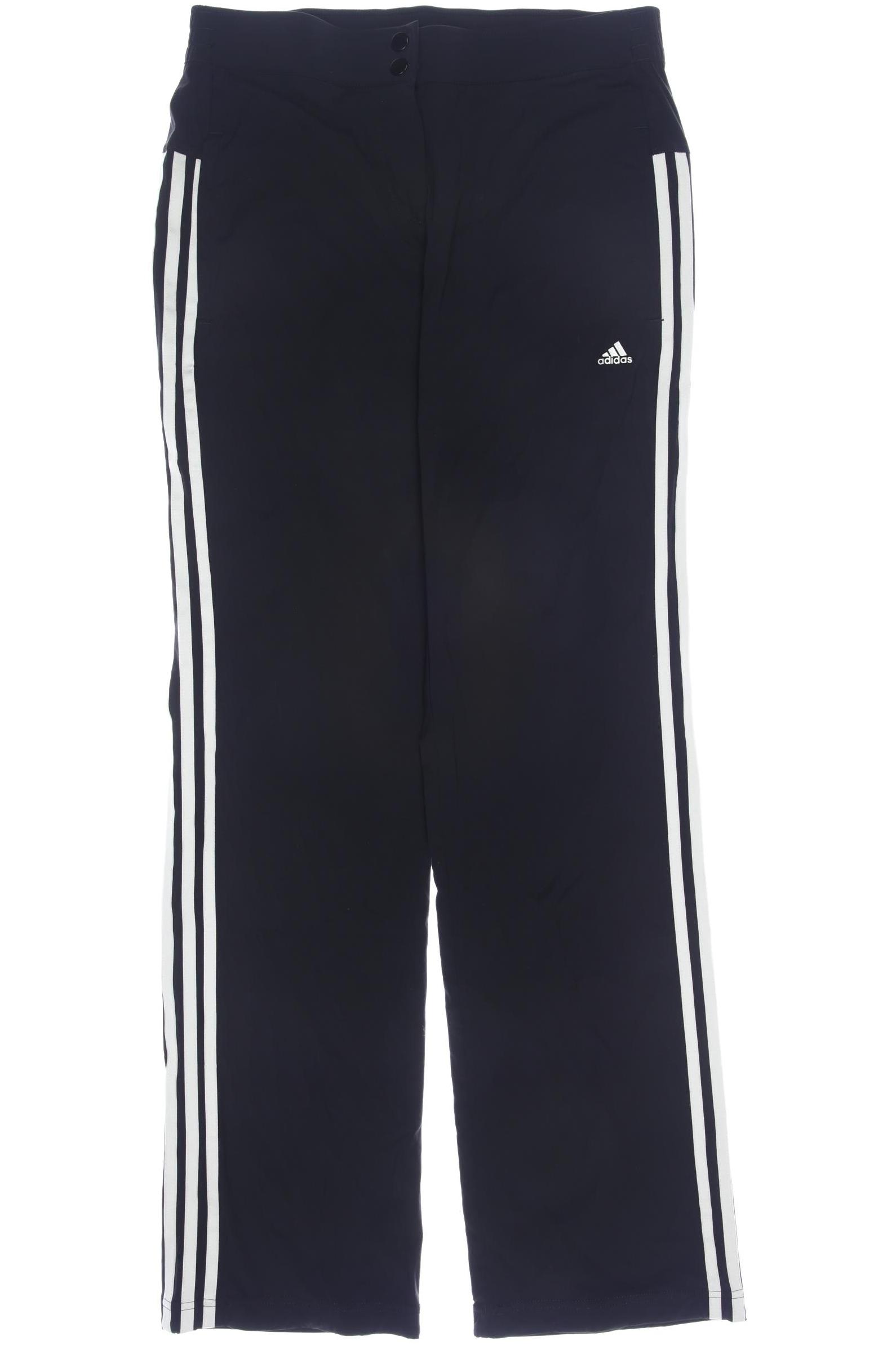 

adidas Damen Stoffhose, schwarz, Gr. 36