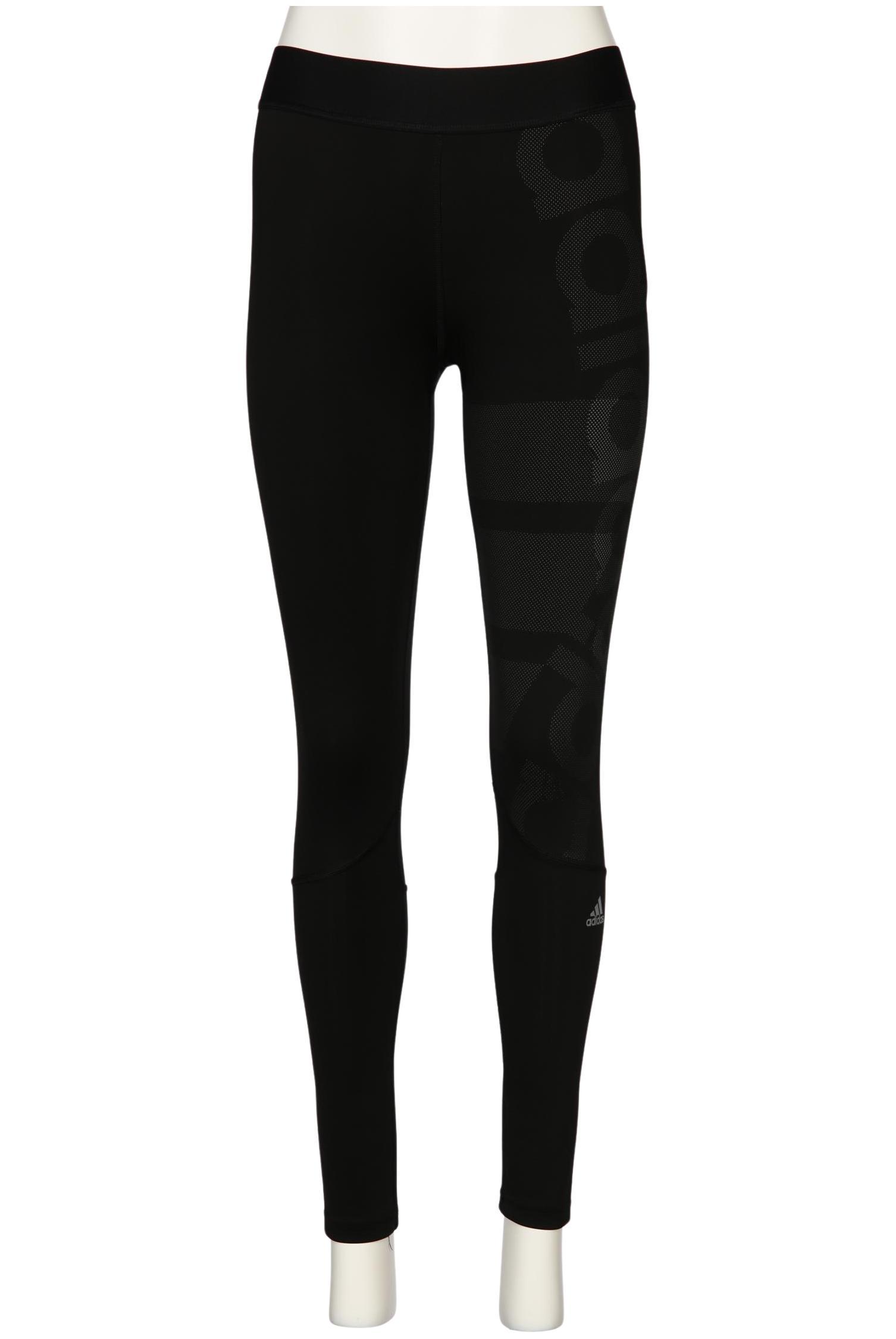 

adidas Damen Stoffhose, schwarz, Gr. 0