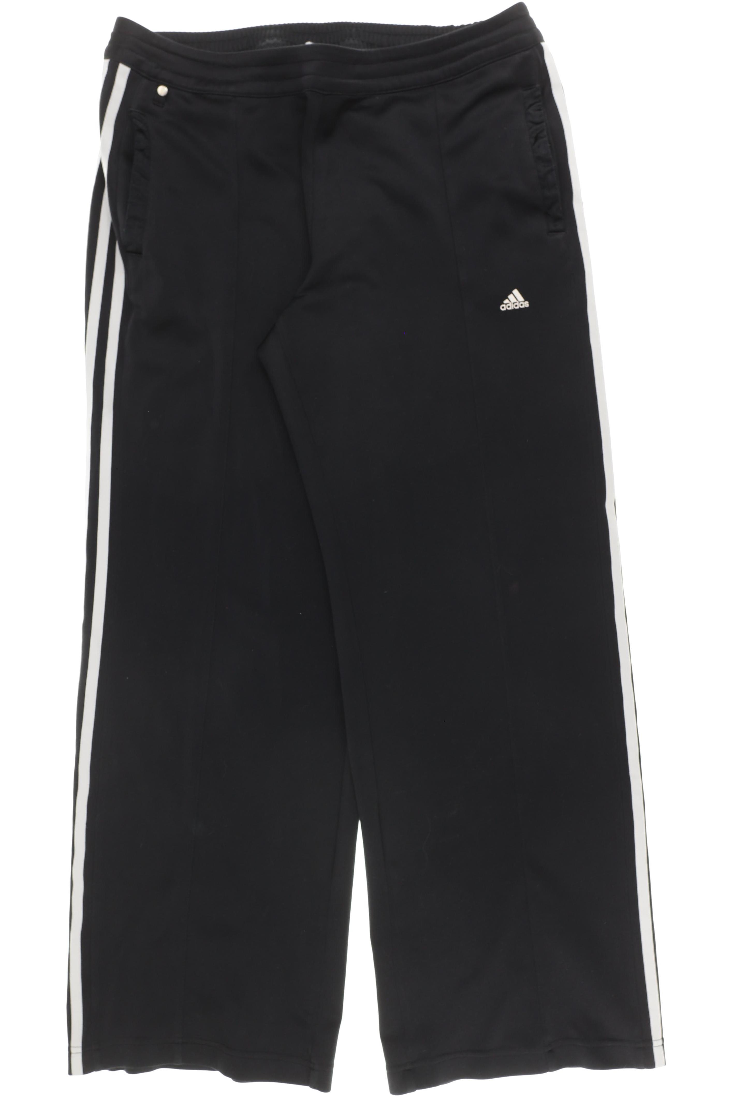 

adidas Damen Stoffhose, schwarz, Gr. 42
