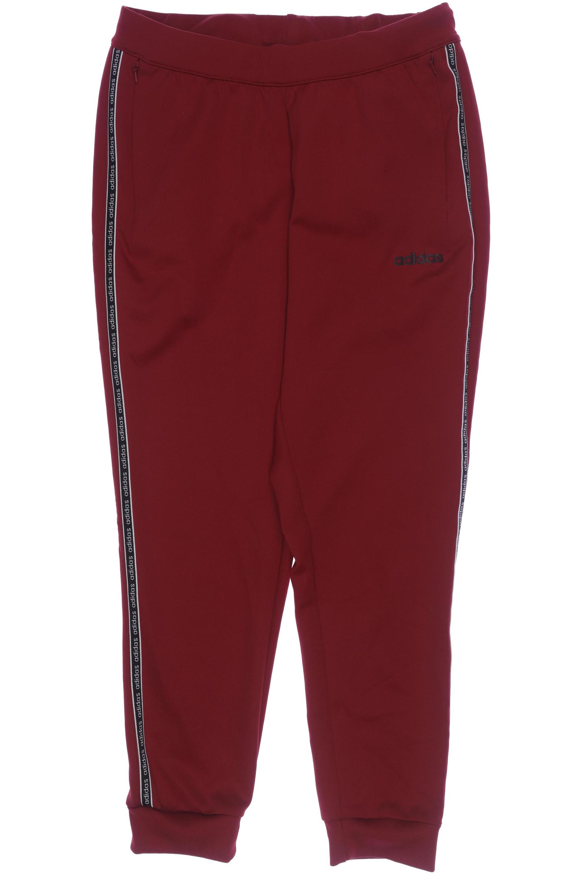 

adidas Damen Stoffhose, bordeaux, Gr. 0