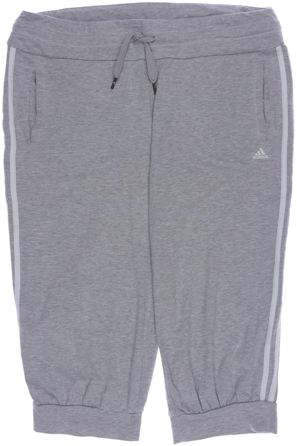 

adidas Damen Stoffhose, grau, Gr. 0