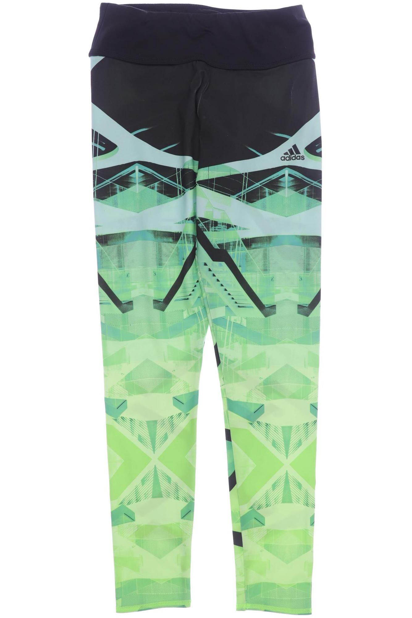 

adidas Damen Stoffhose, grün, Gr. 0