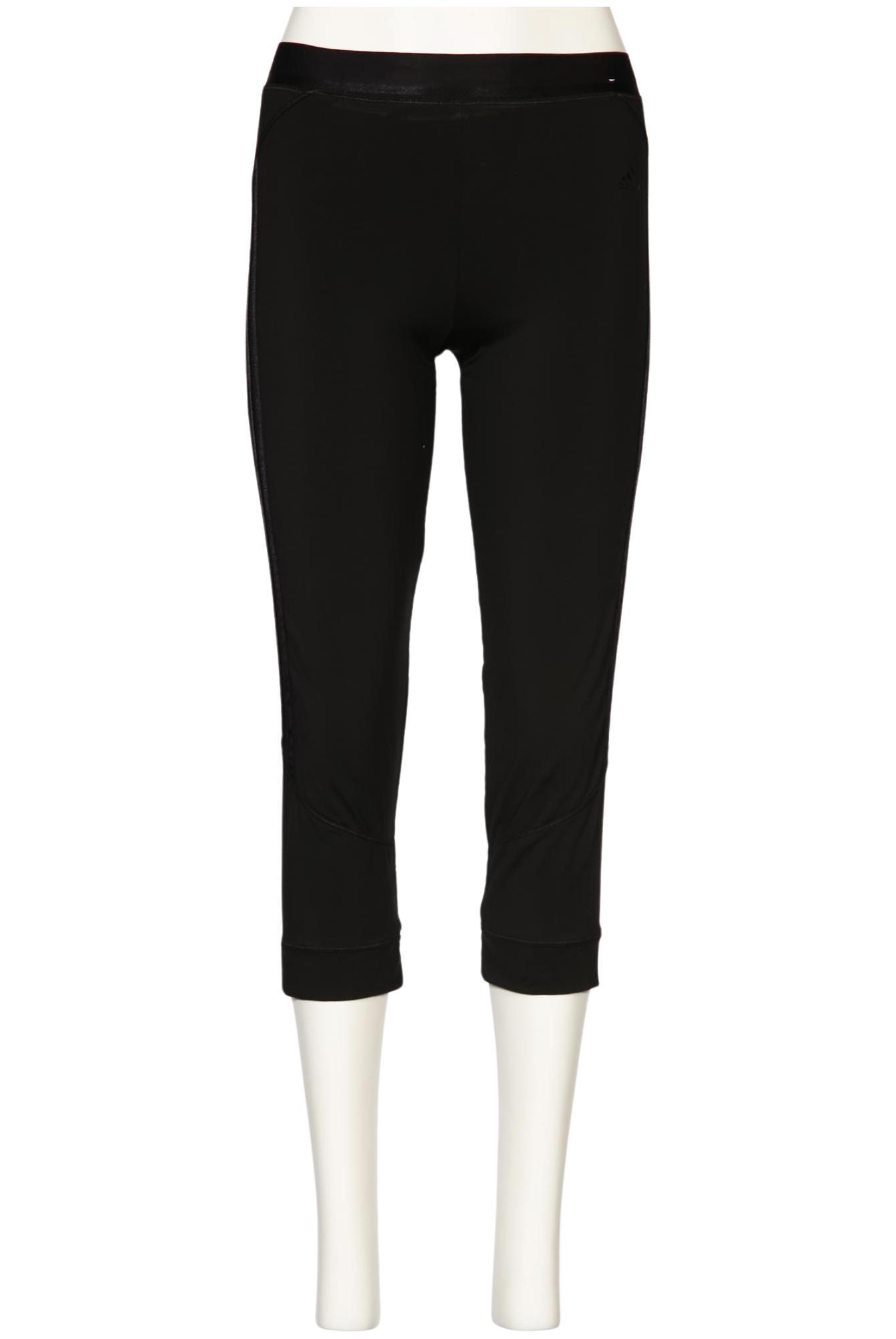 

adidas Damen Stoffhose, schwarz, Gr. 38