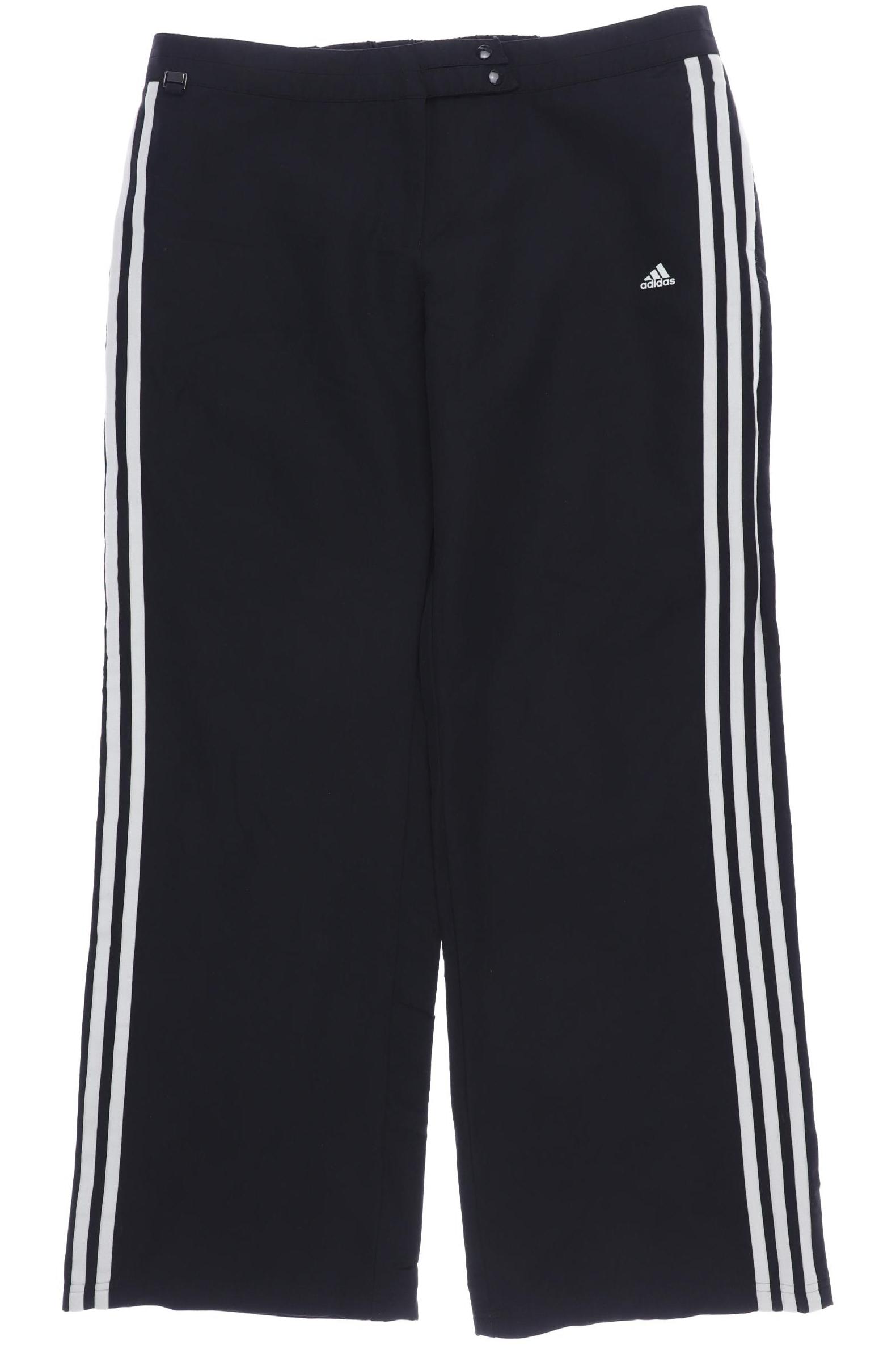 

adidas Damen Stoffhose, schwarz, Gr. 42