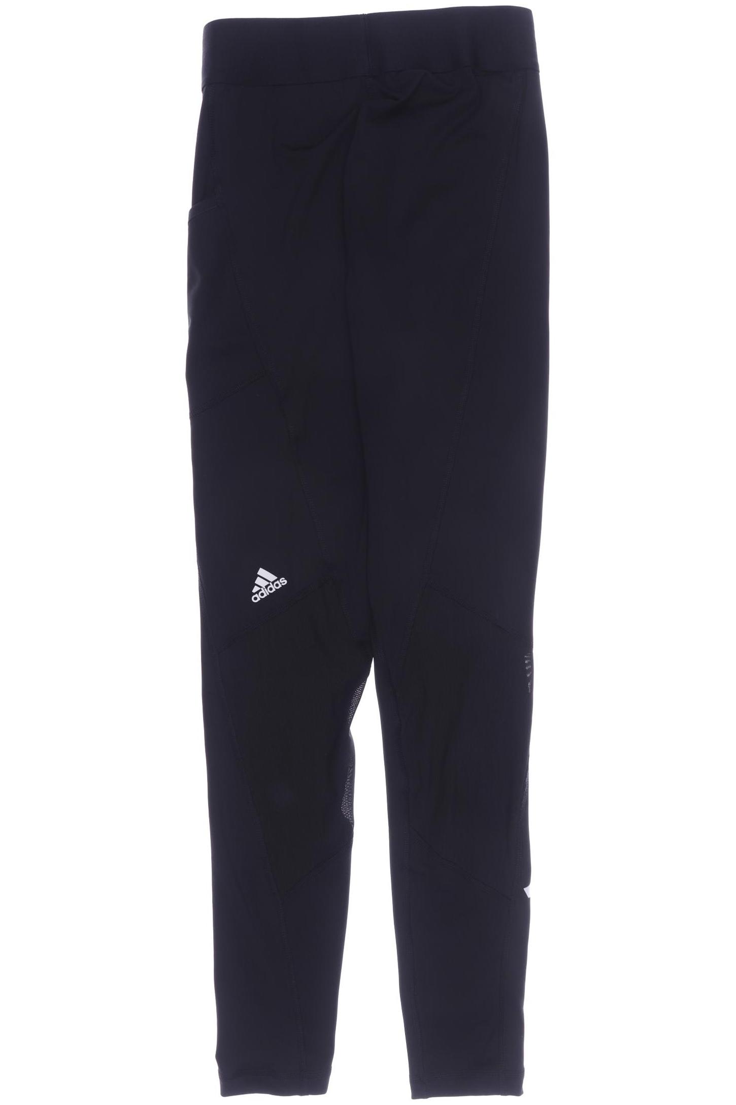 

adidas Damen Stoffhose, schwarz, Gr. 0