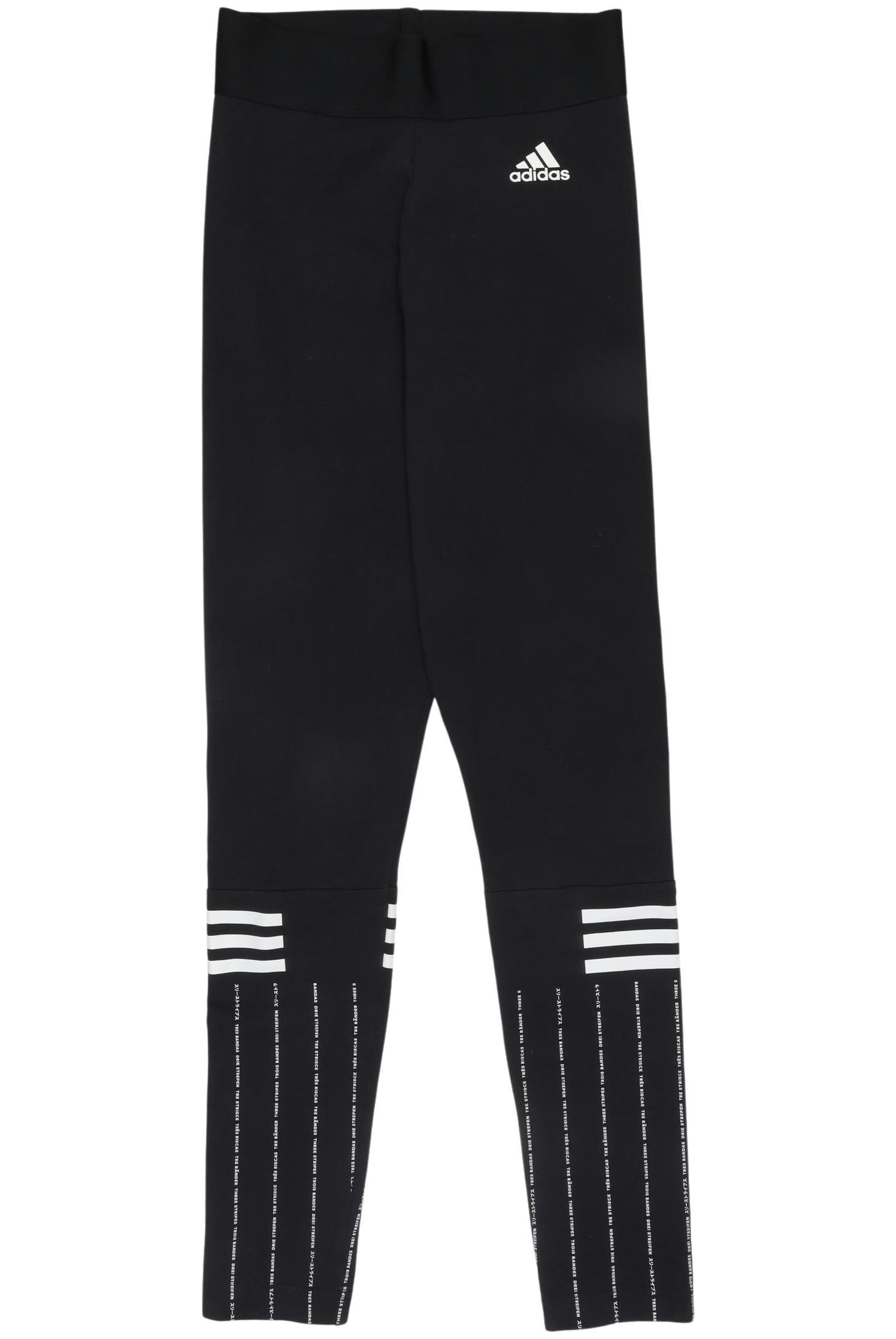 

adidas Damen Stoffhose, schwarz, Gr. 0