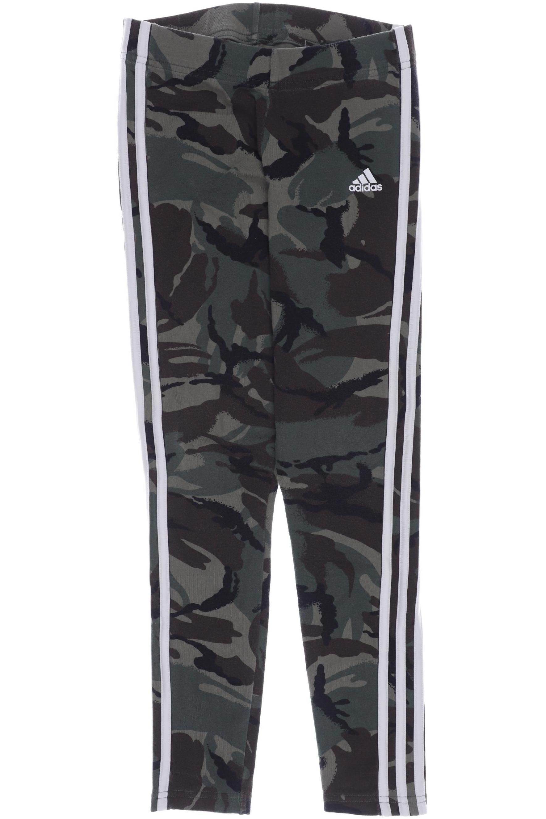 

adidas Damen Stoffhose, grün, Gr. 34