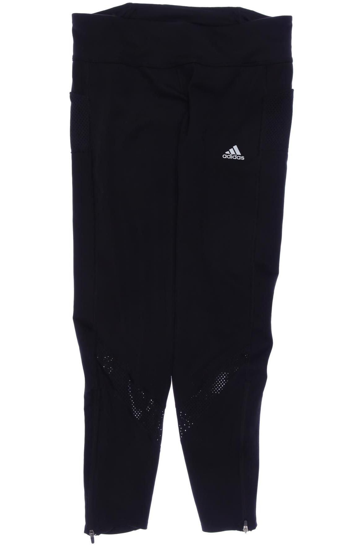 

adidas Damen Stoffhose, schwarz, Gr. 0