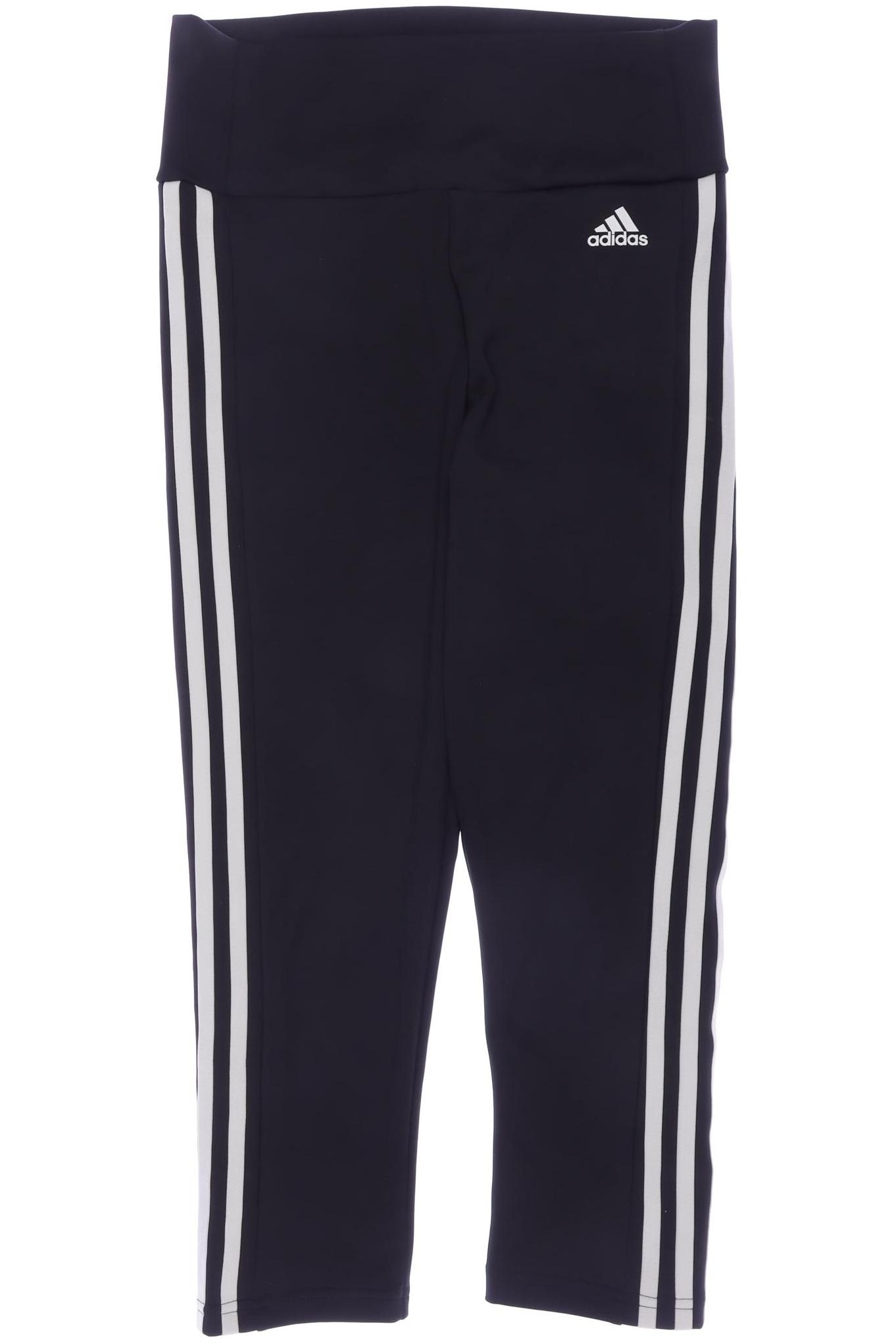 

adidas Damen Stoffhose, schwarz, Gr. 0