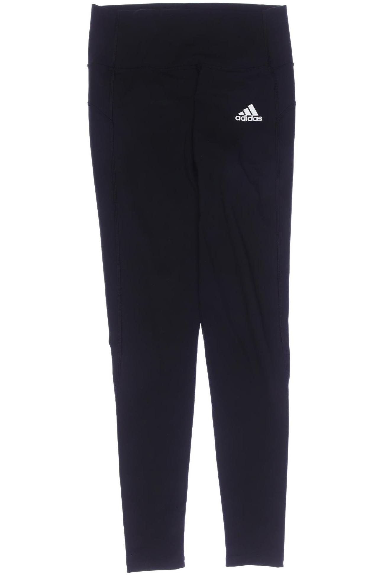 

adidas Damen Stoffhose, schwarz, Gr. 0