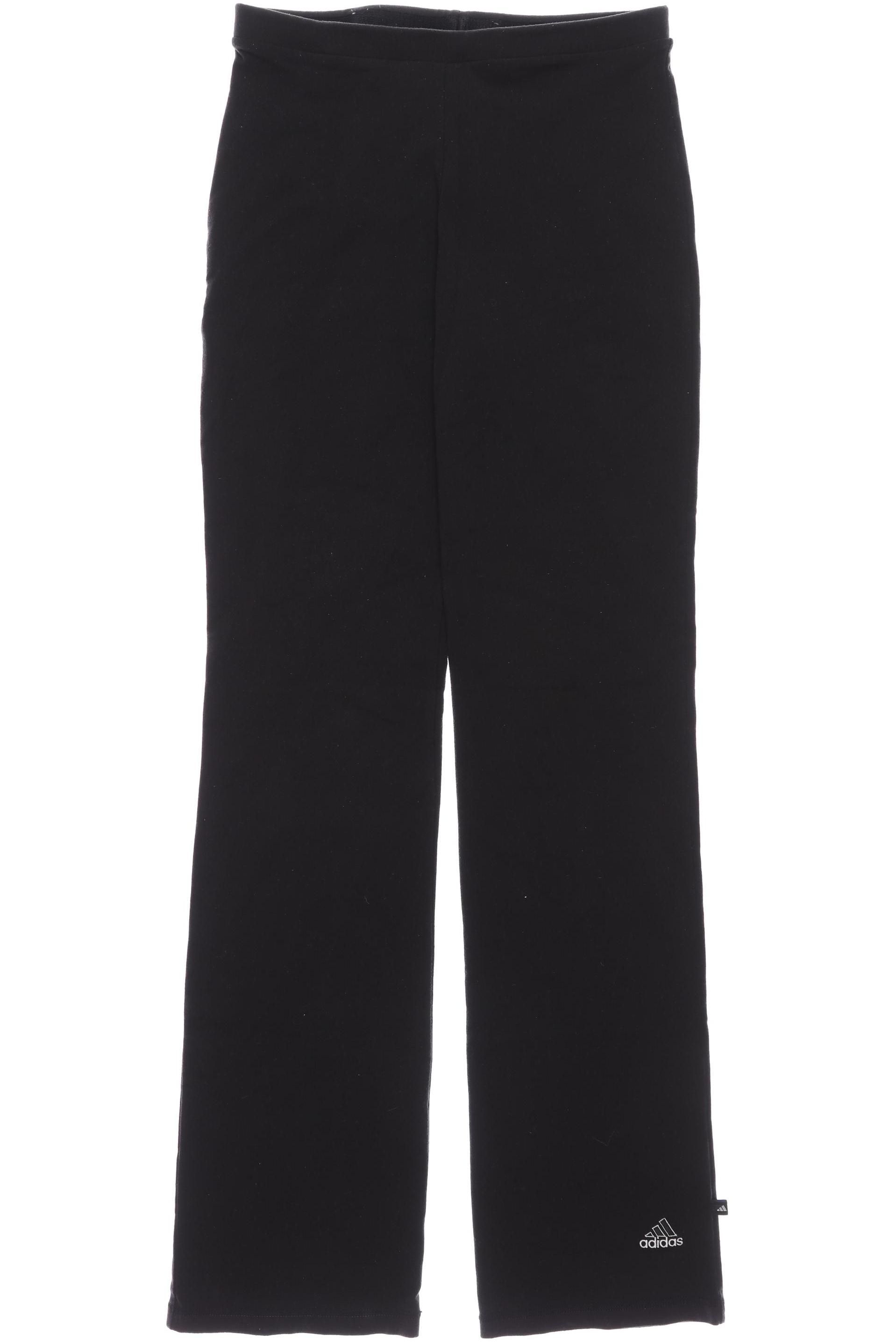 

adidas Damen Stoffhose, schwarz, Gr. 38