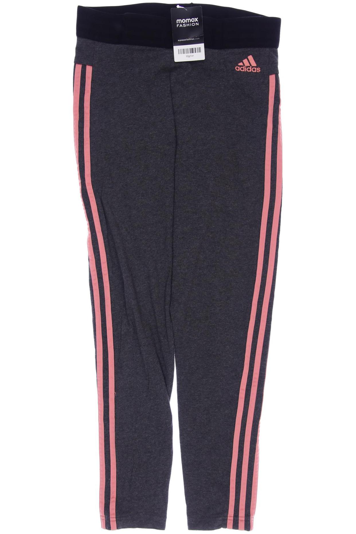 

adidas Damen Stoffhose, grau, Gr. 0