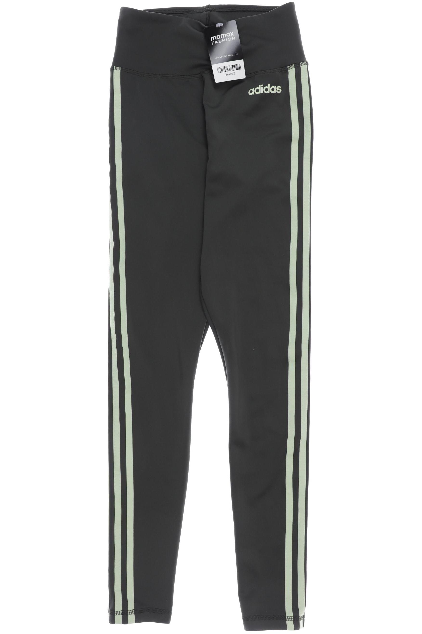 

adidas Damen Stoffhose, grün, Gr. 0