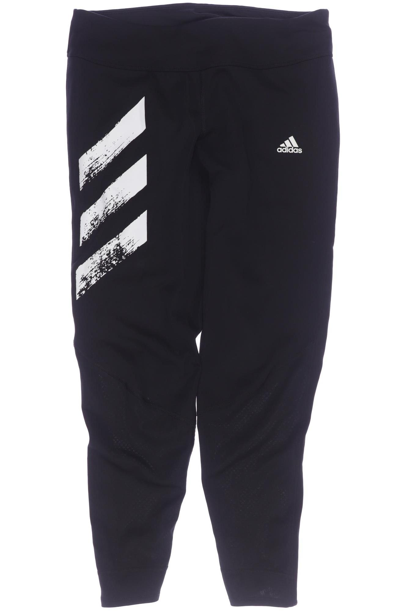 

adidas Damen Stoffhose, schwarz, Gr. 0