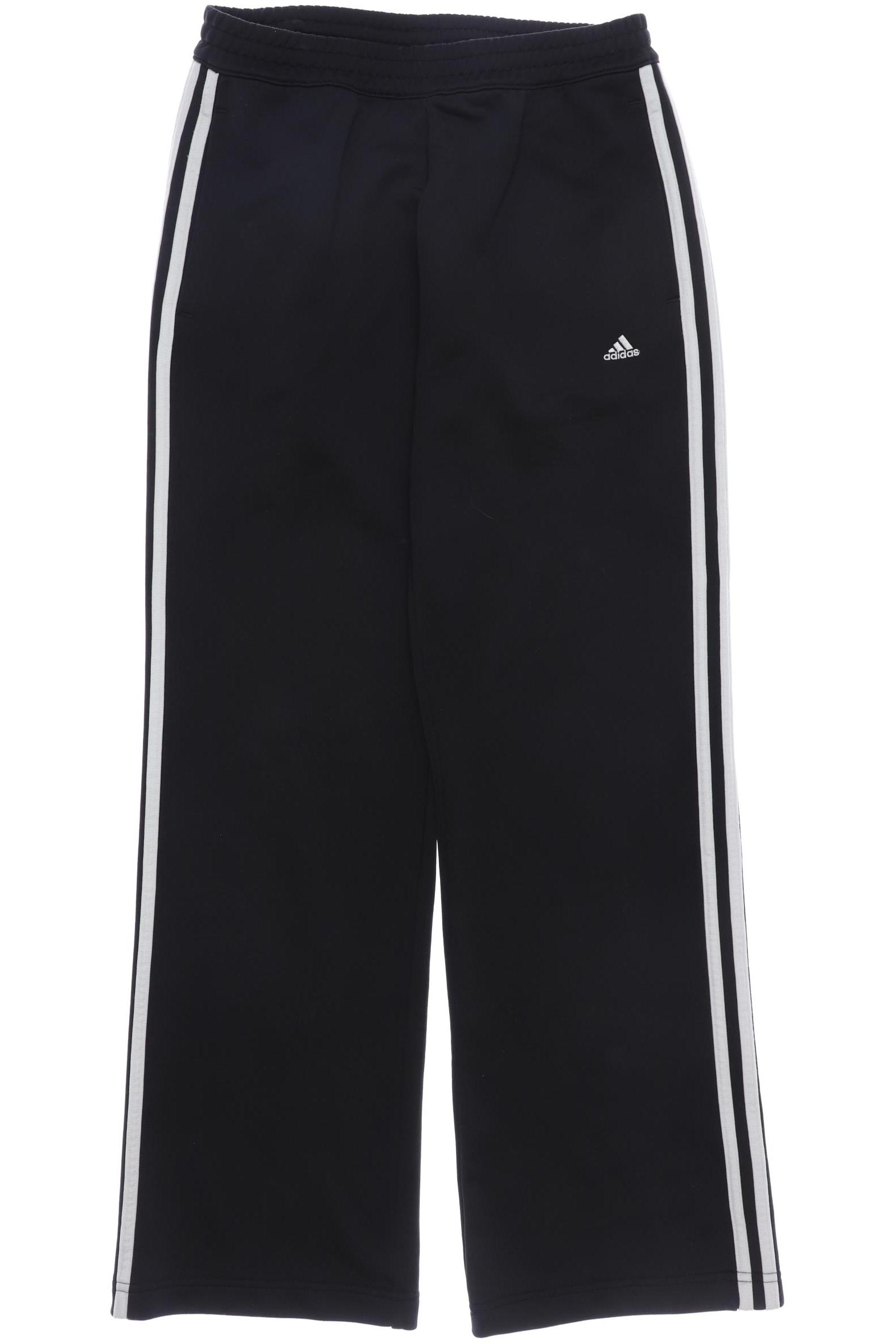 

adidas Damen Stoffhose, schwarz, Gr. 38