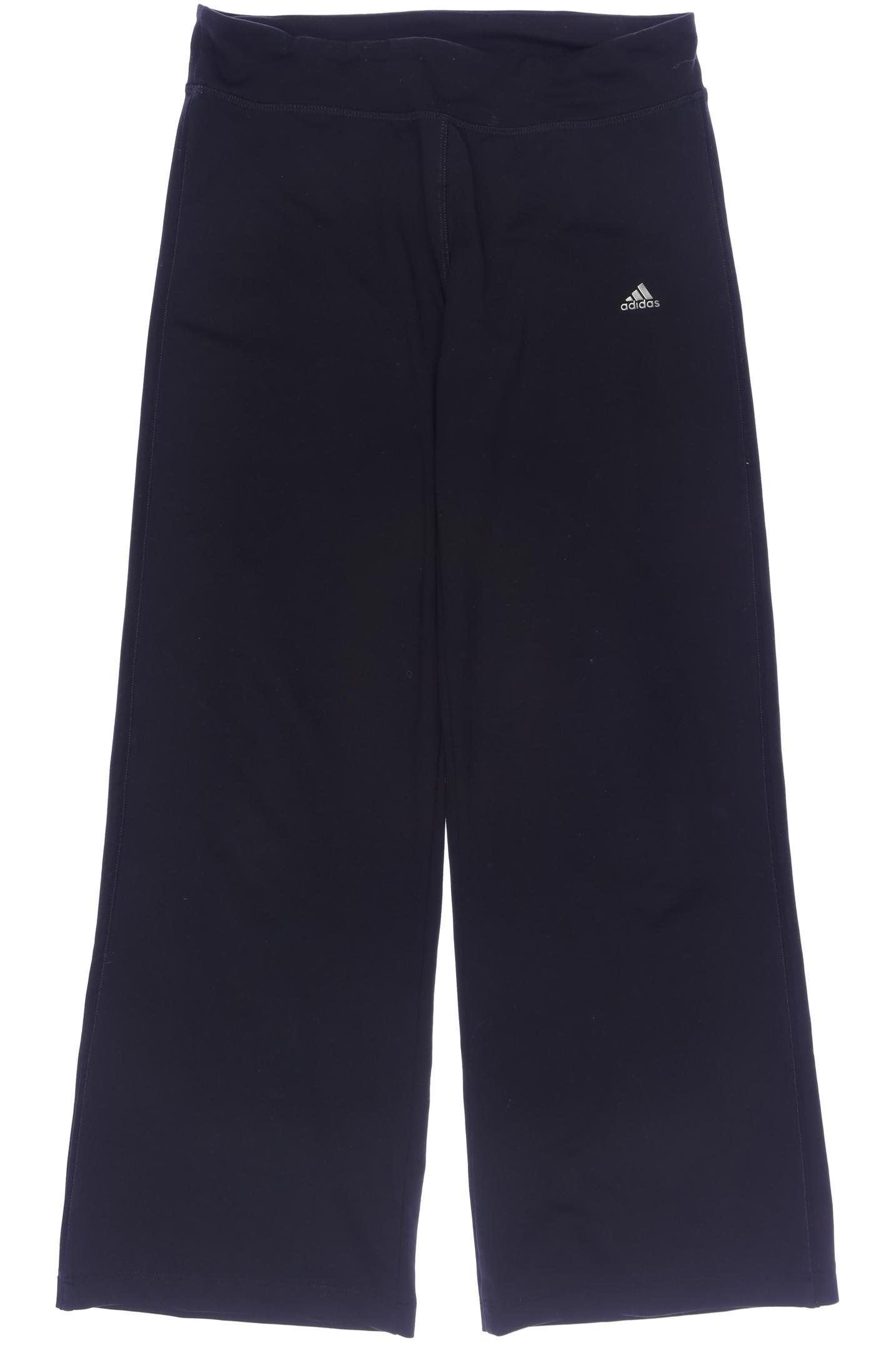 

adidas Damen Stoffhose, schwarz, Gr. 0