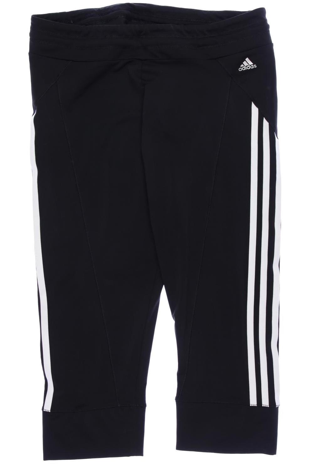 

adidas Damen Stoffhose, schwarz, Gr. 42