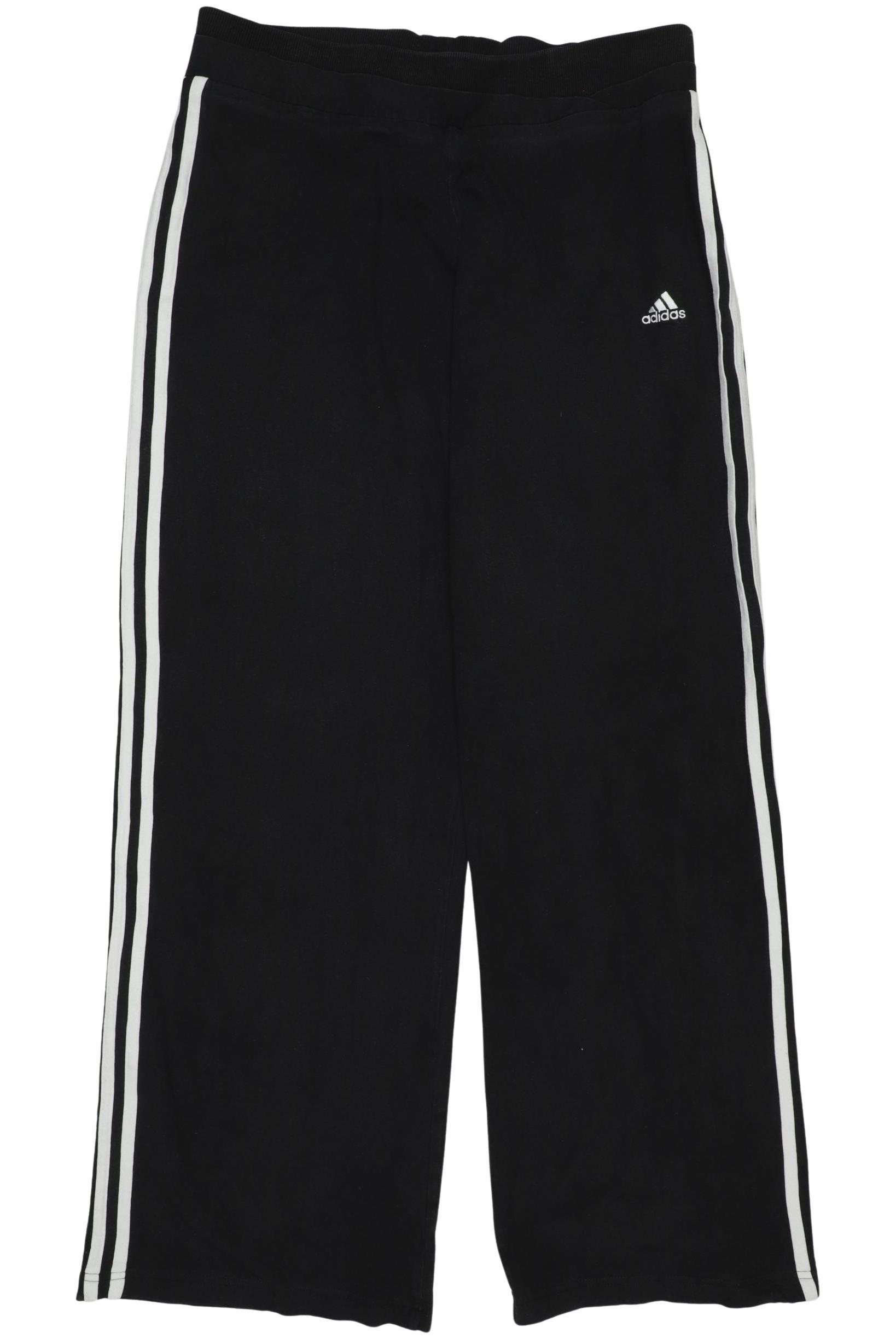 

adidas Damen Stoffhose, schwarz, Gr. 42