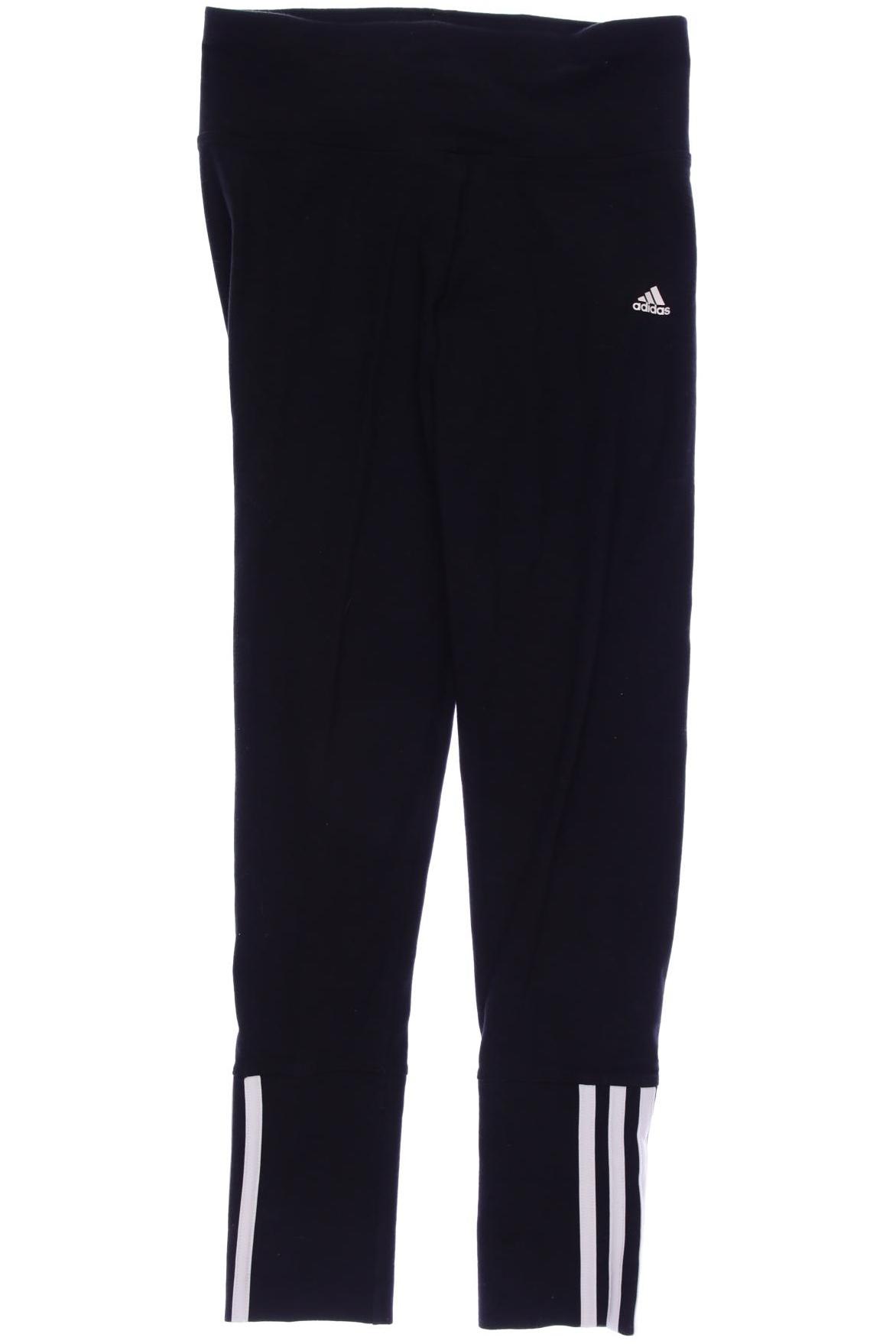 

adidas Damen Stoffhose, schwarz, Gr. 0