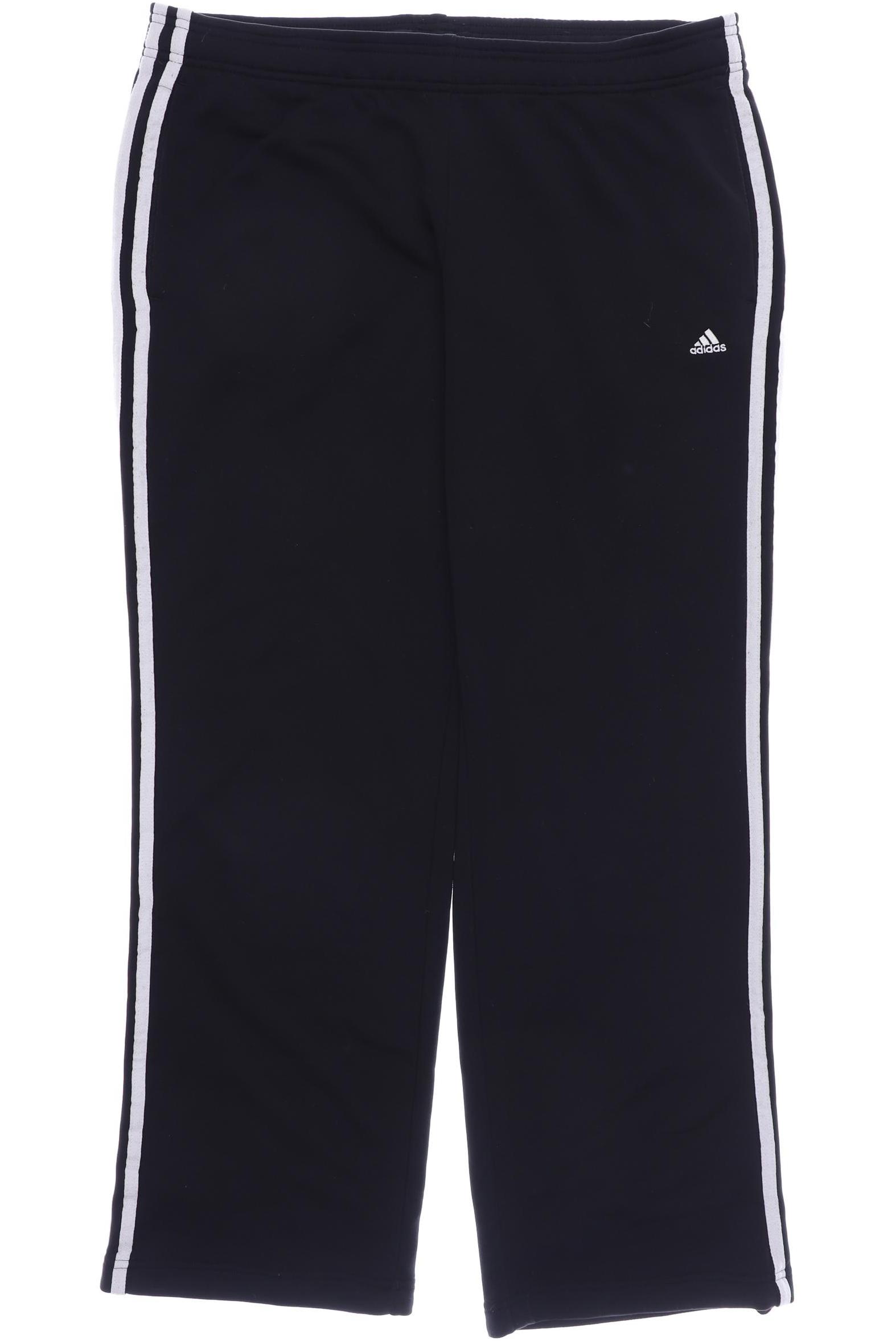 

adidas Damen Stoffhose, schwarz, Gr. 42