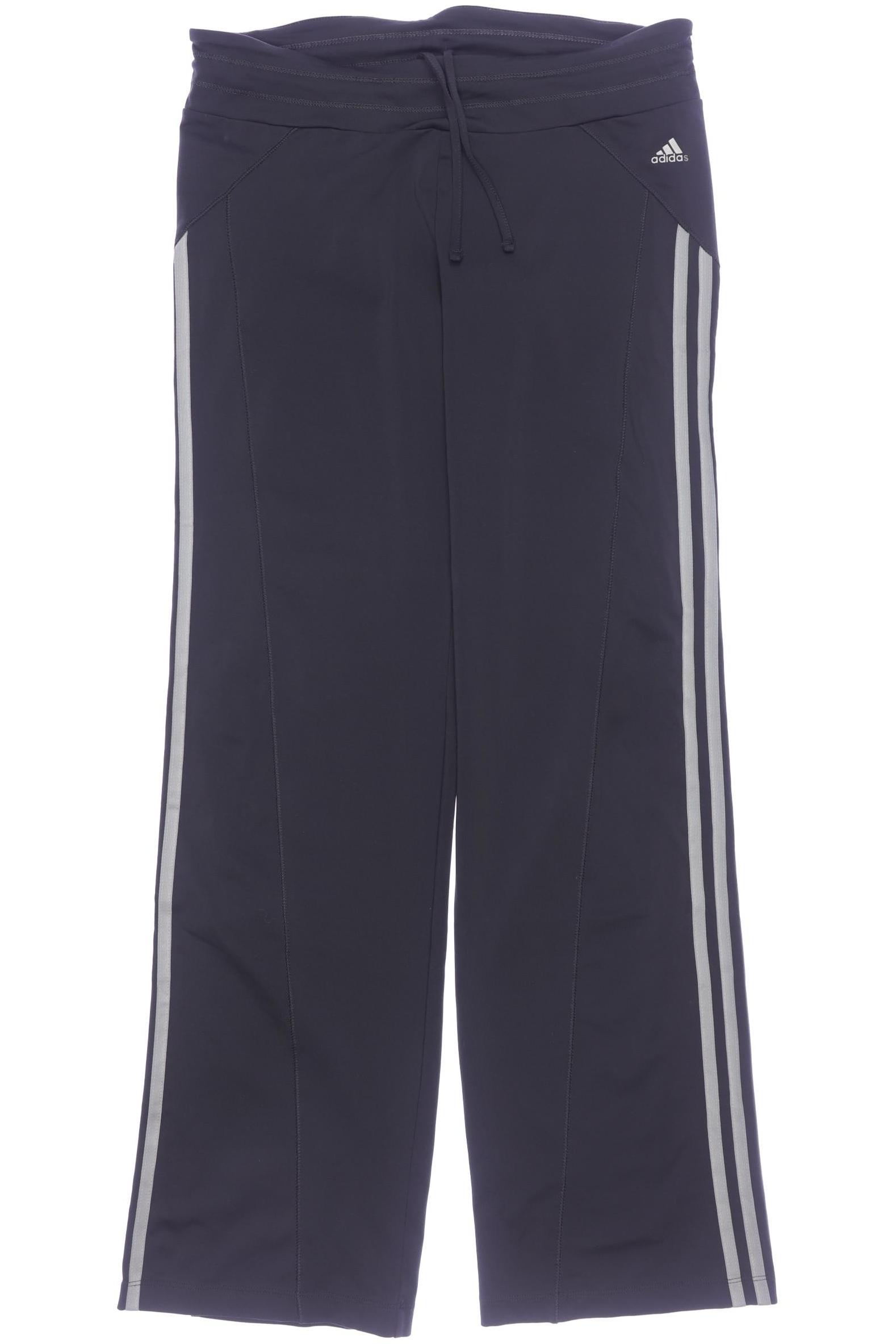

adidas Damen Stoffhose, grau, Gr. 38