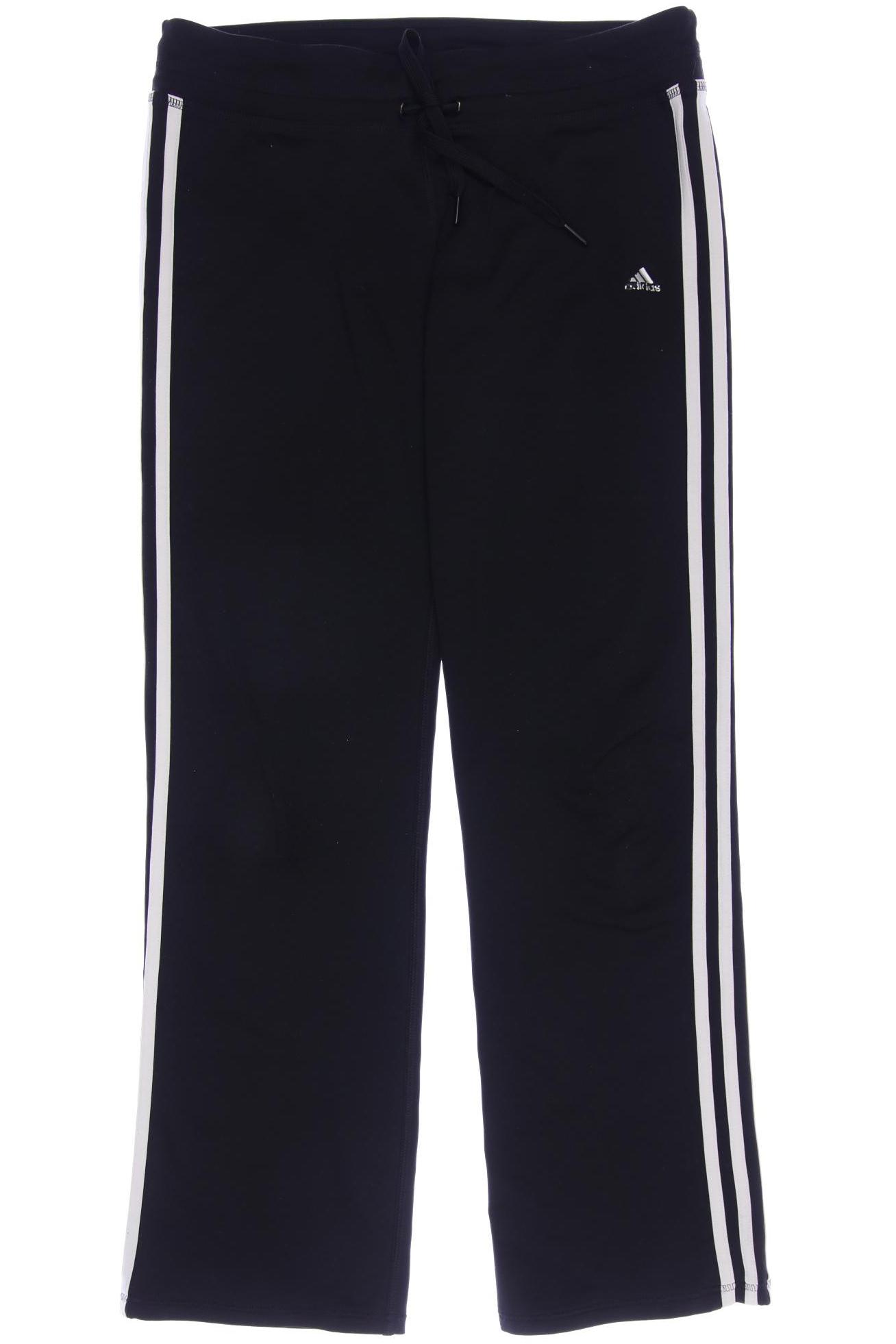 

adidas Damen Stoffhose, schwarz, Gr. 30