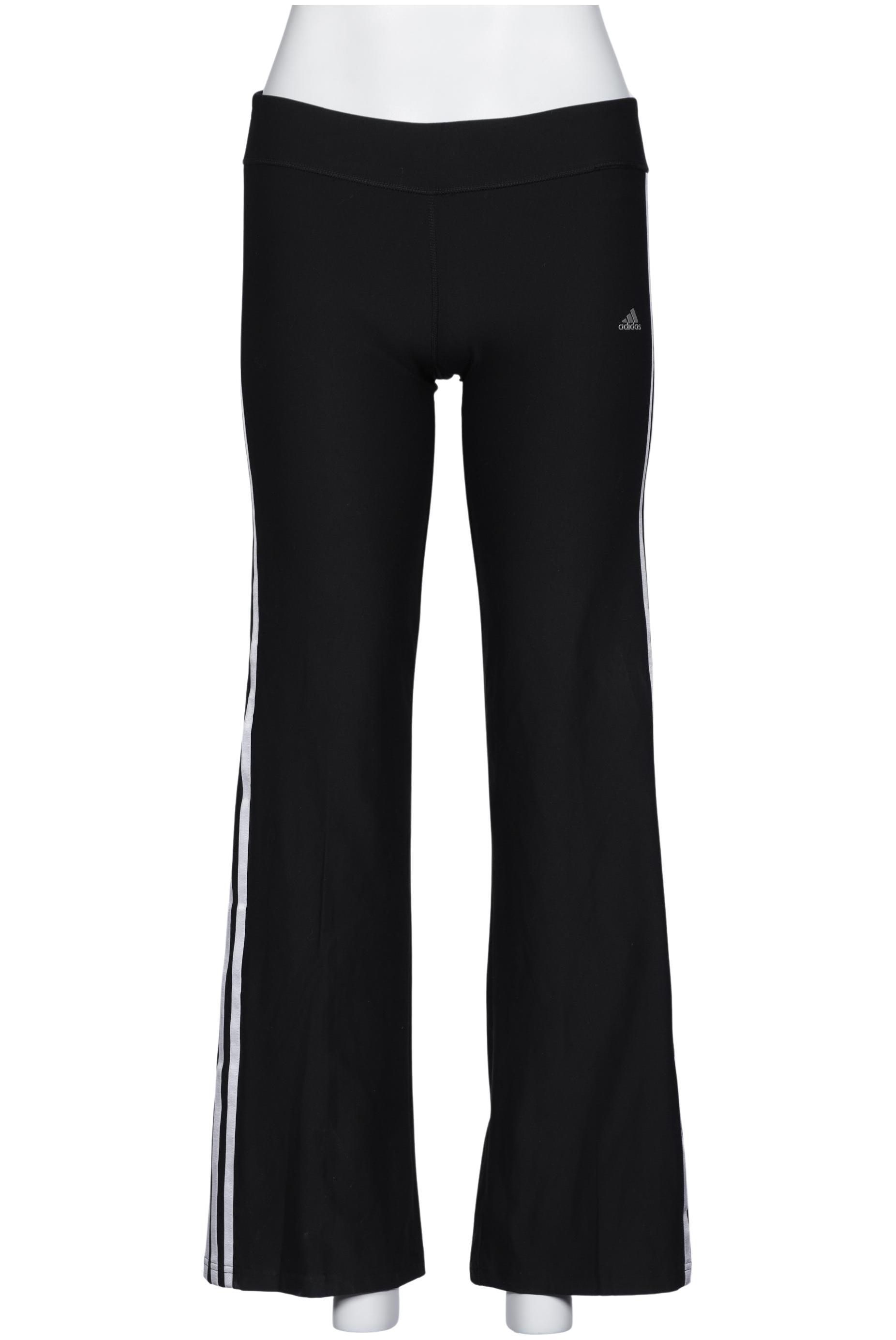 

adidas Damen Stoffhose, schwarz, Gr. 0