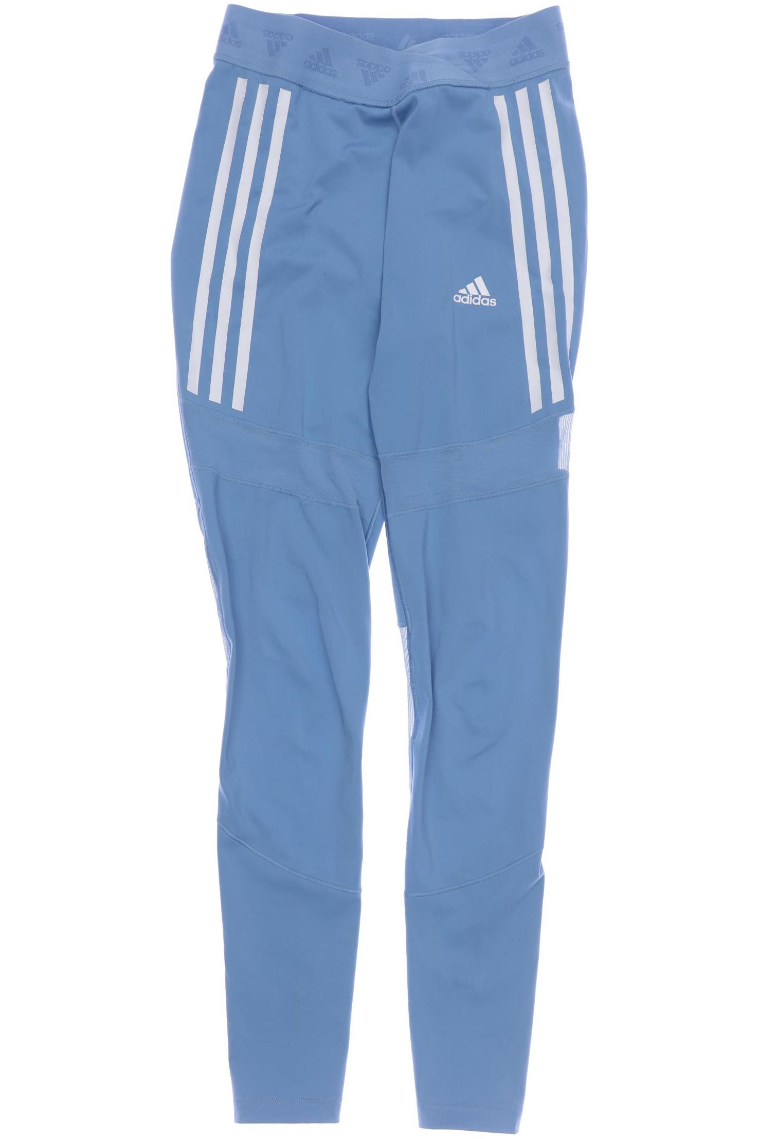 

adidas Damen Stoffhose, blau, Gr. 0